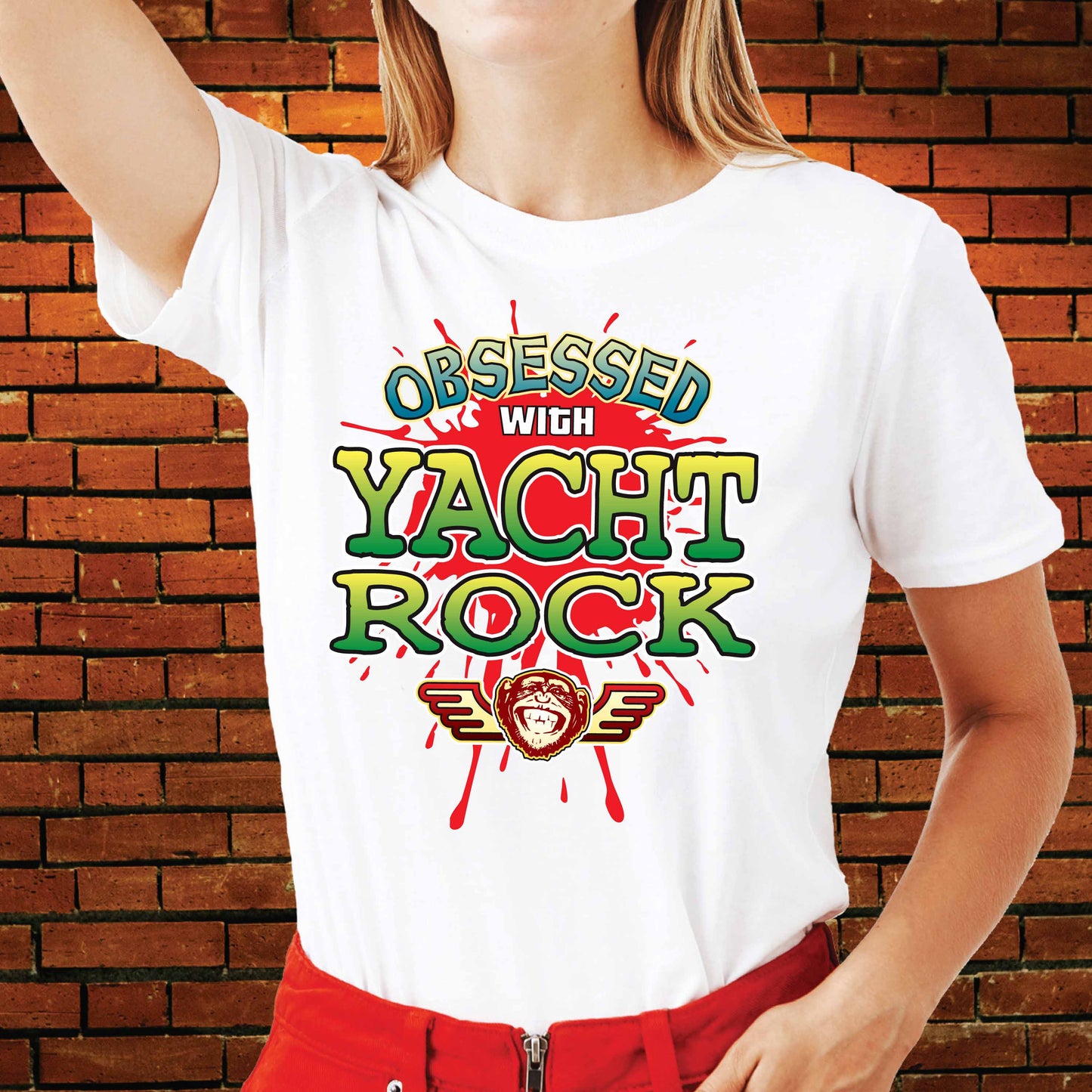 Yacht Rock Obsessed Cotton T-Shirt