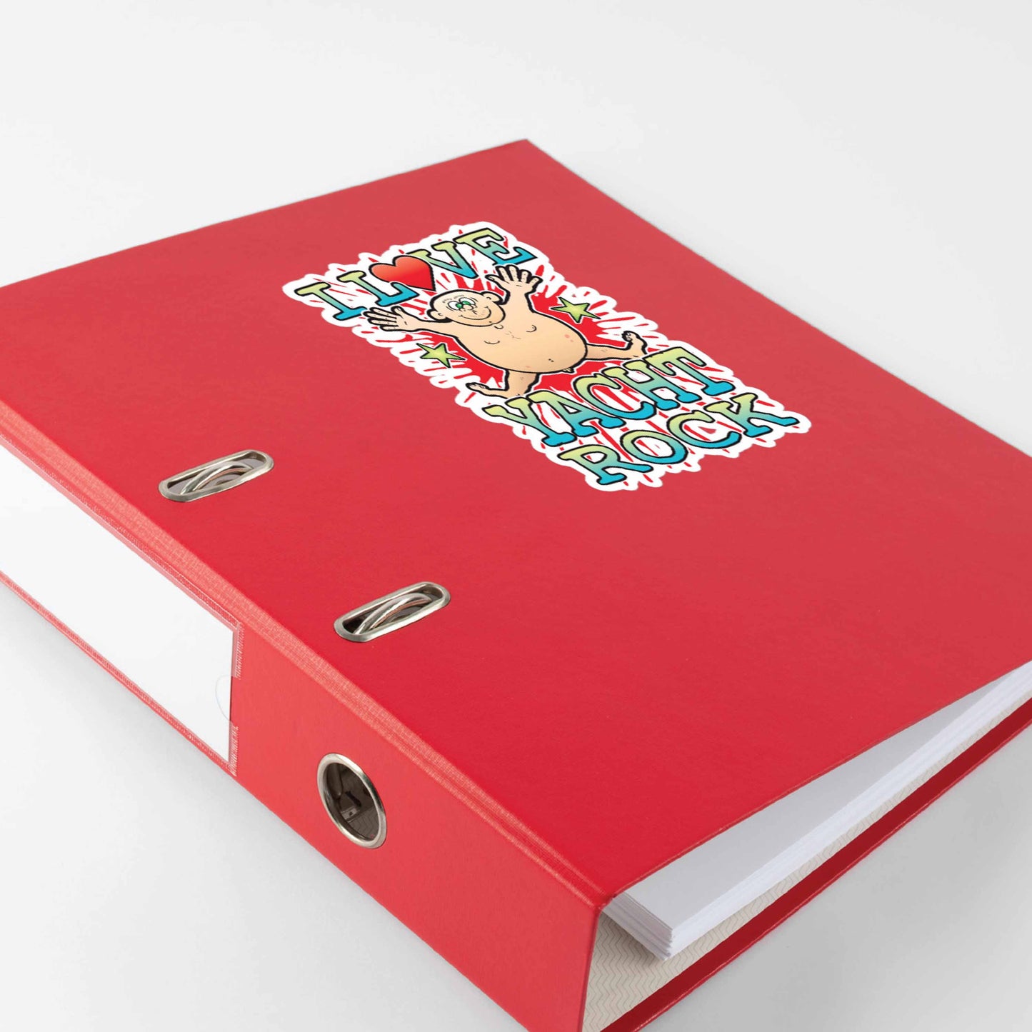 Yacht Rock Vinyl Kiss-Cut Sticker / 14 x 10cm