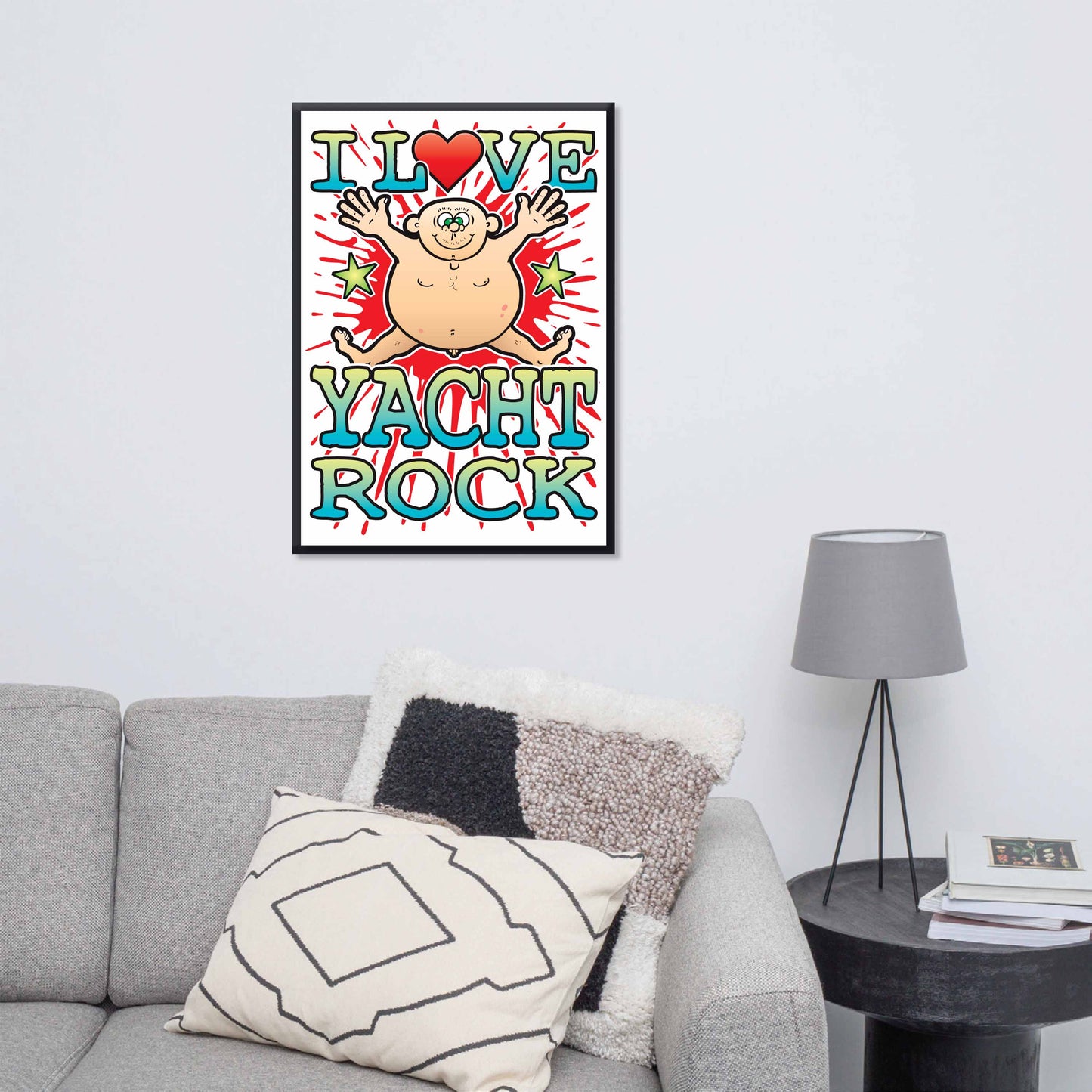 Yacht Rock 50x70cm Wall Art / Love Music Poster