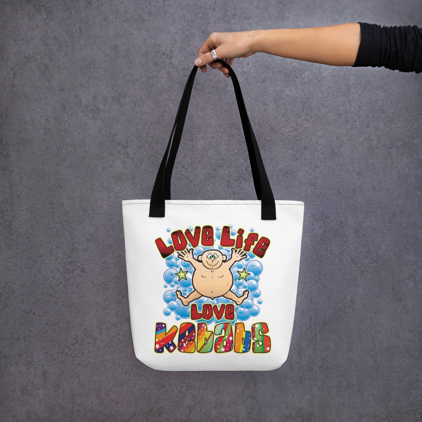 Love Kebabs Tote Bag