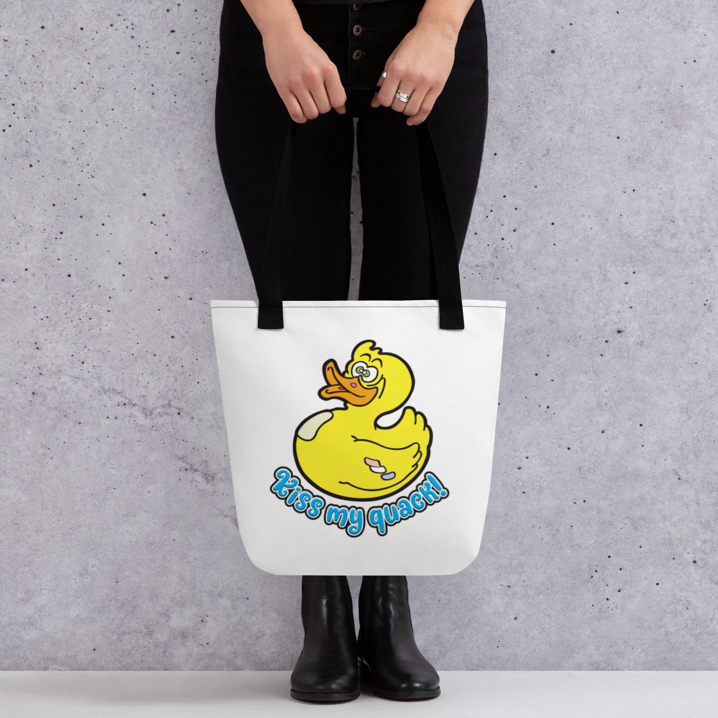 Funny Duck Tote Bag