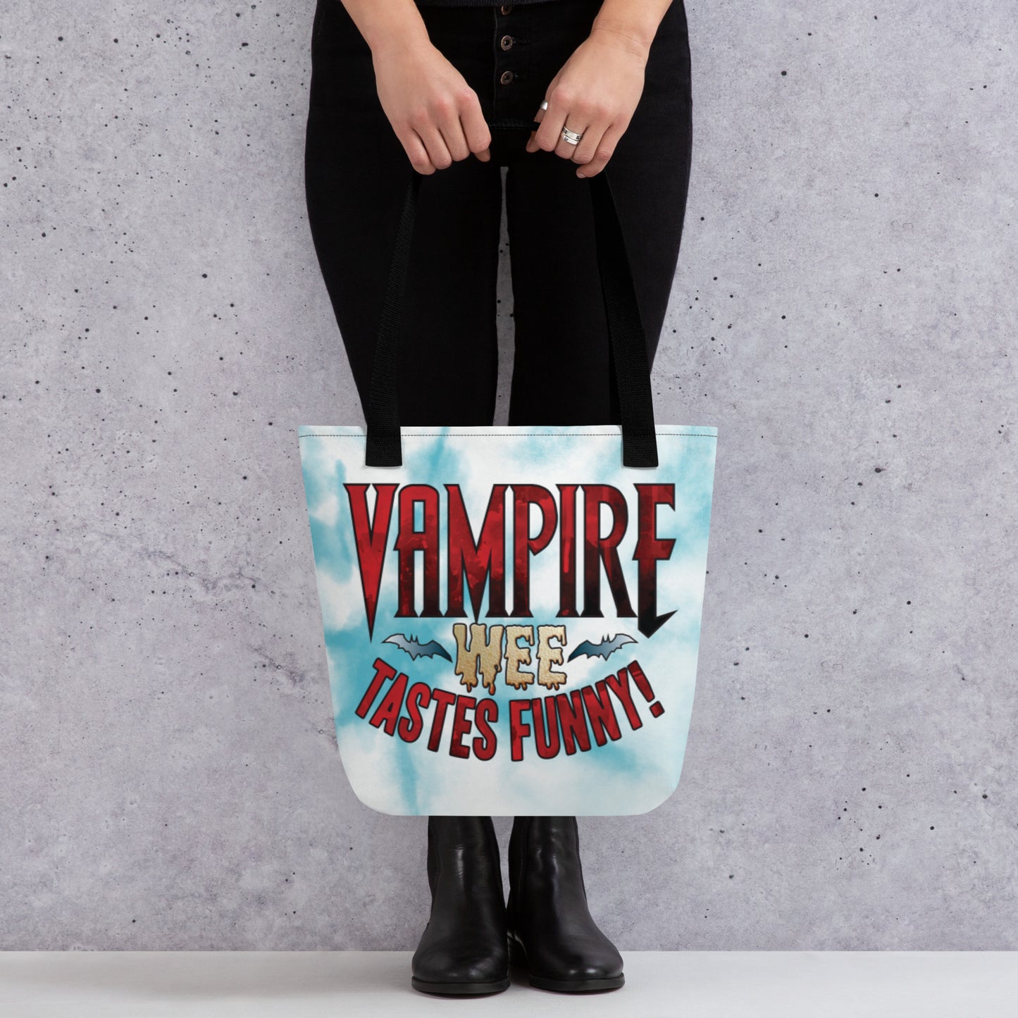 Funny Vampire Tote Bag