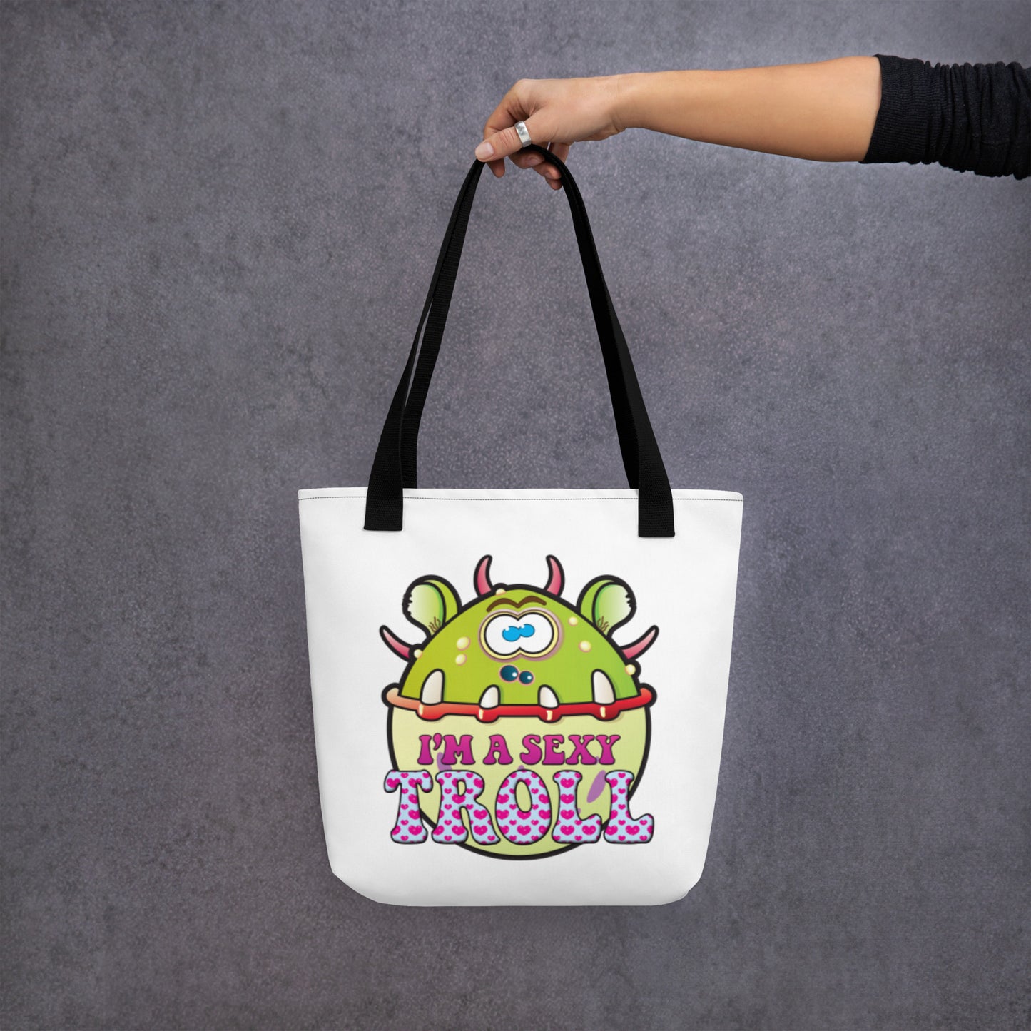 Sexy Troll Tote Bag