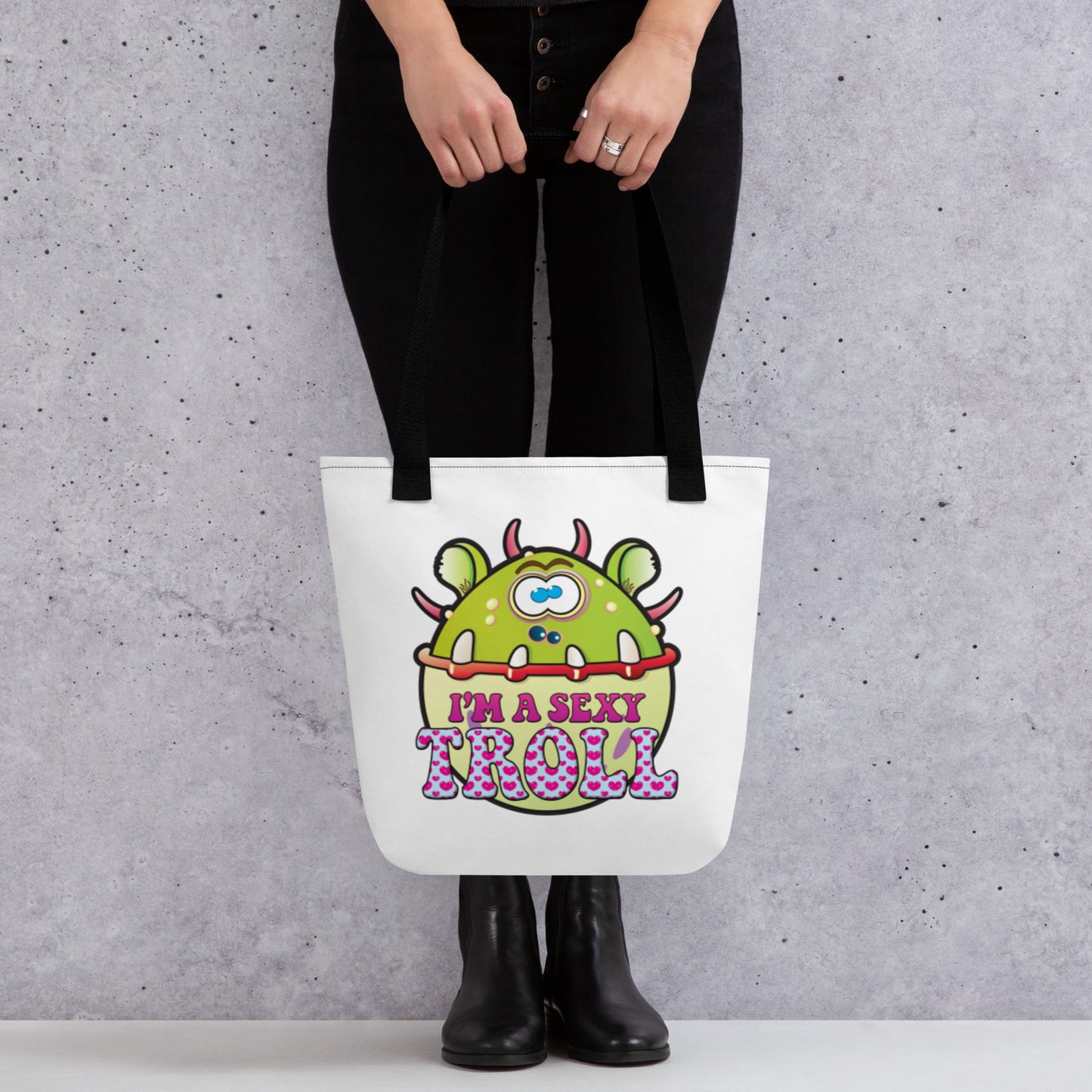 Sexy Troll Tote Bag