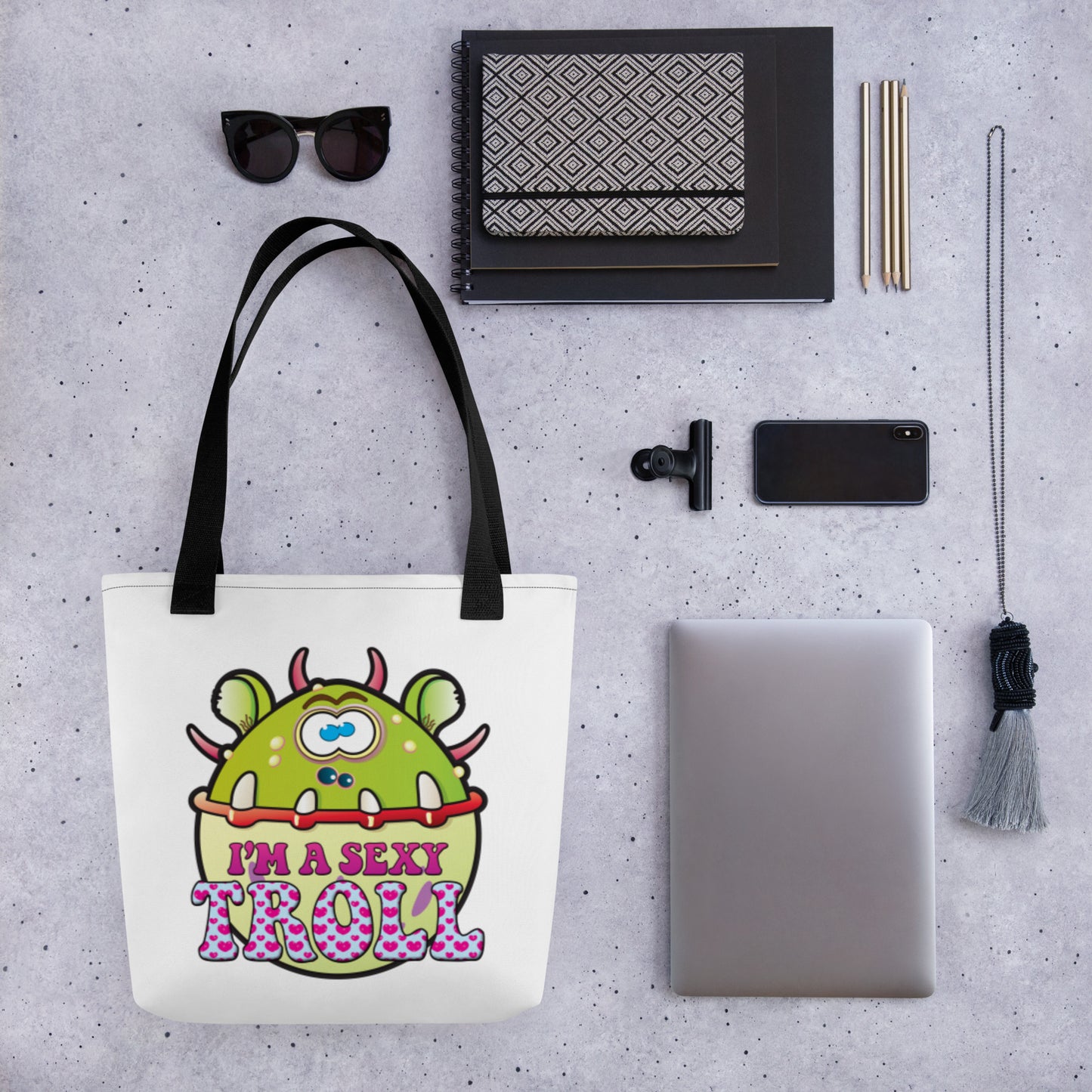 Sexy Troll Tote Bag