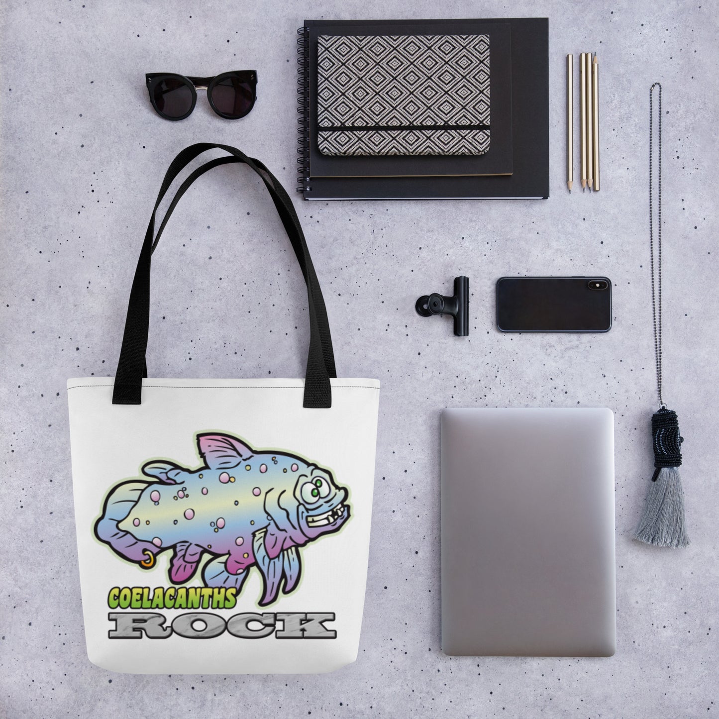Funny Fish Tote Bag