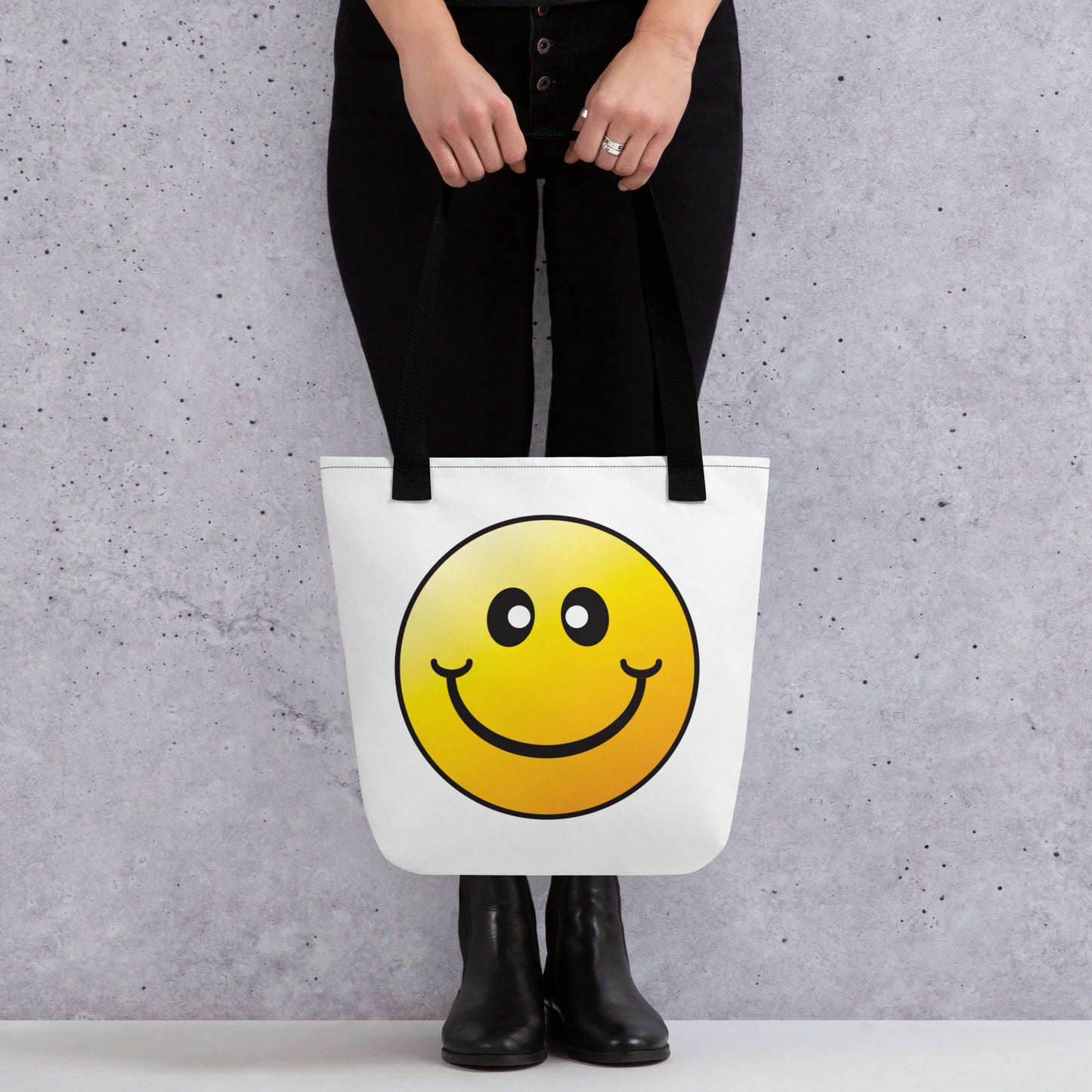 Smiley Face Tote Bag