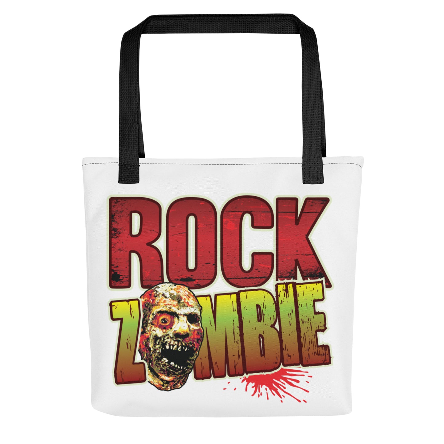 Rock Zombie Tote Bag