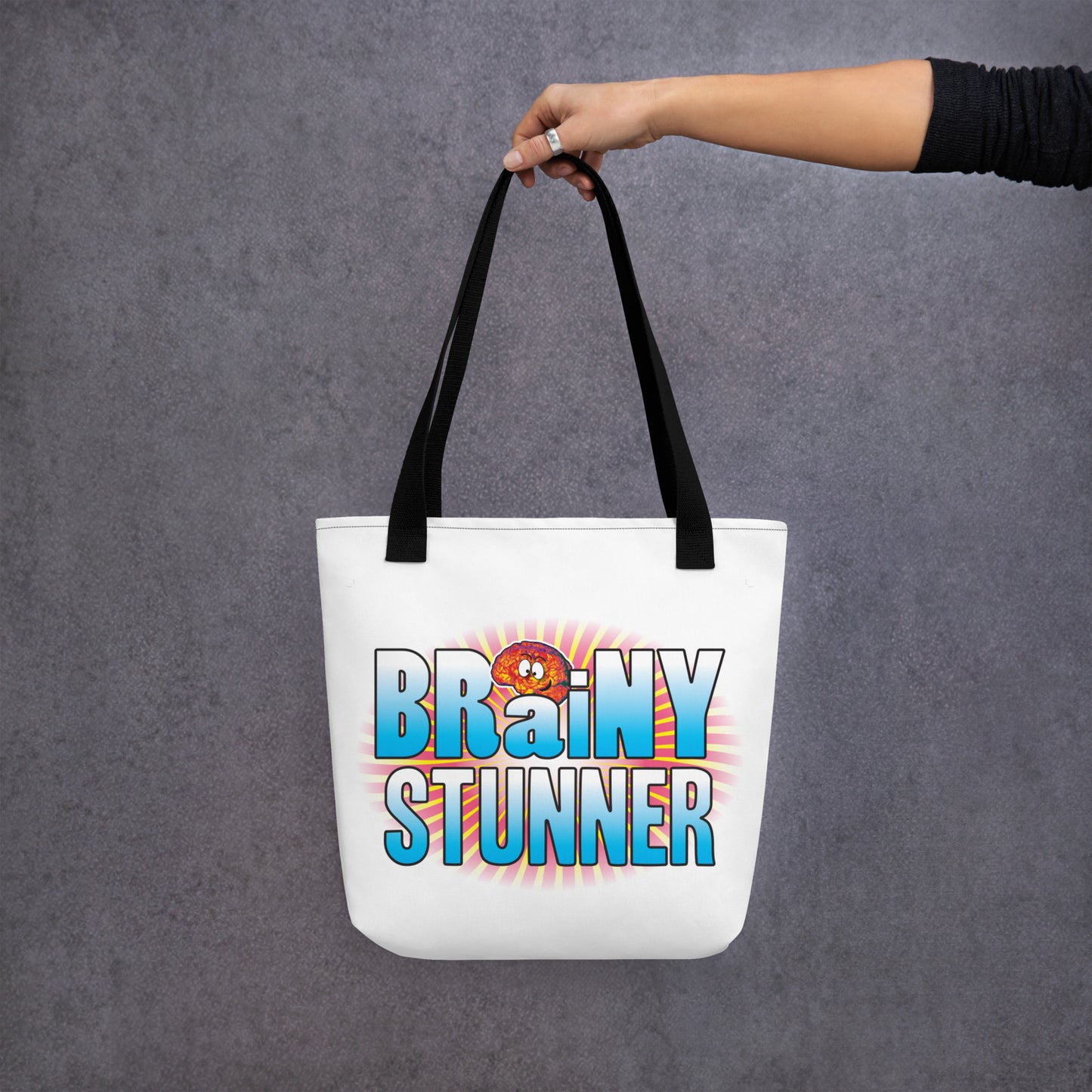Brainy Stunner Tote Bag