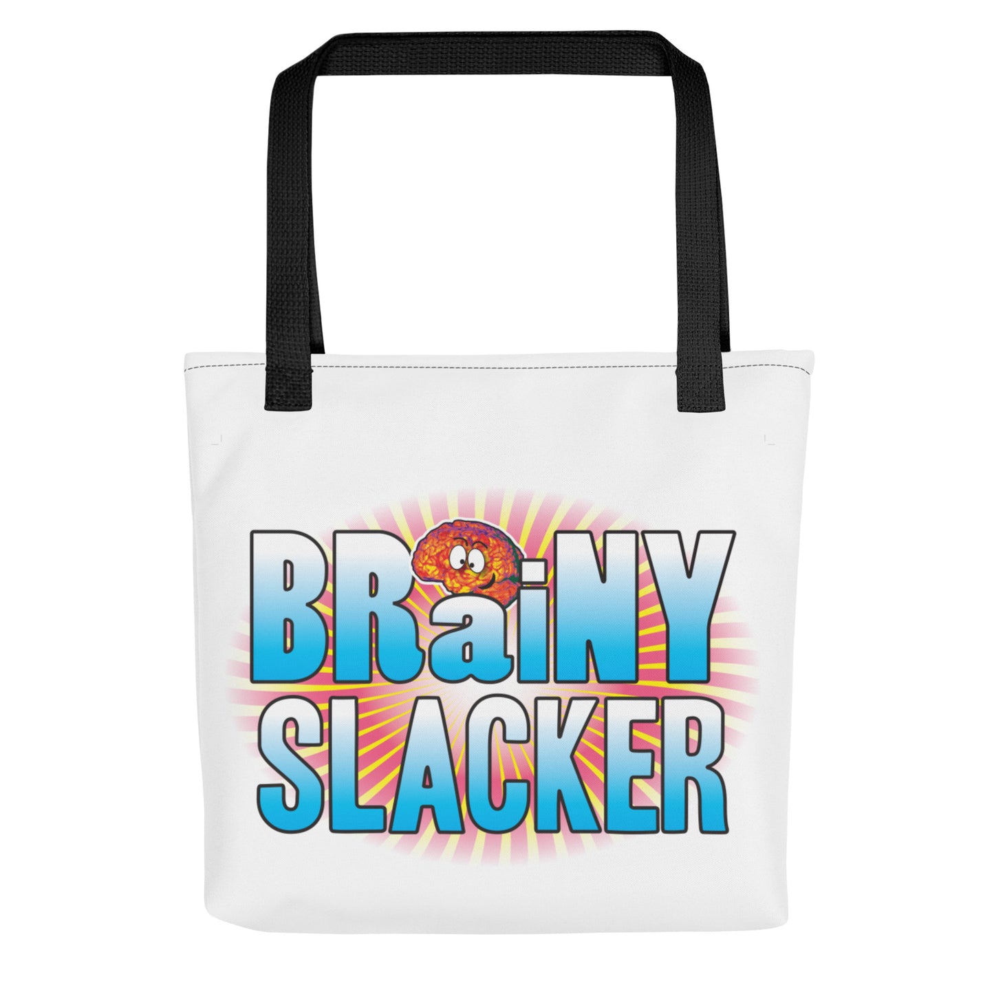 Brainy Slacker Tote Bag
