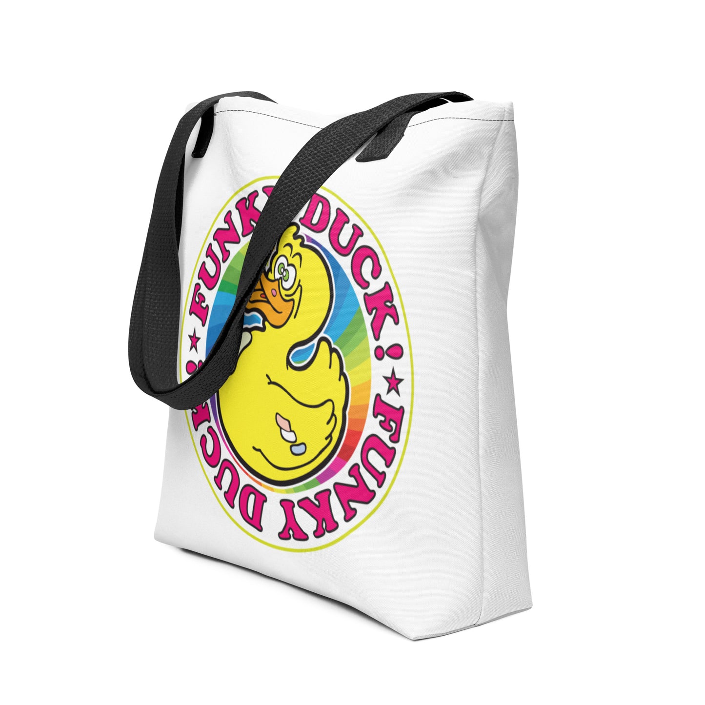 Funky Duck Tote Bag