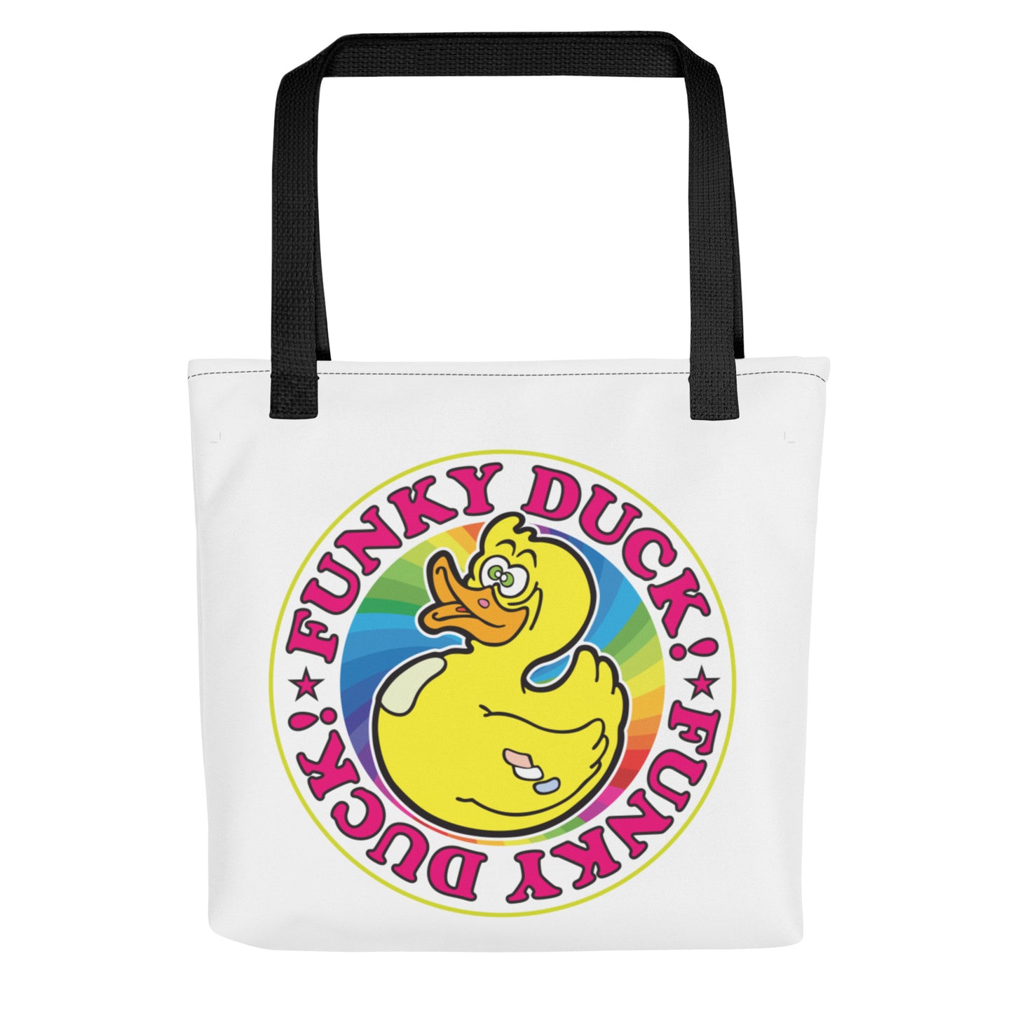 Funky Duck Tote Bag