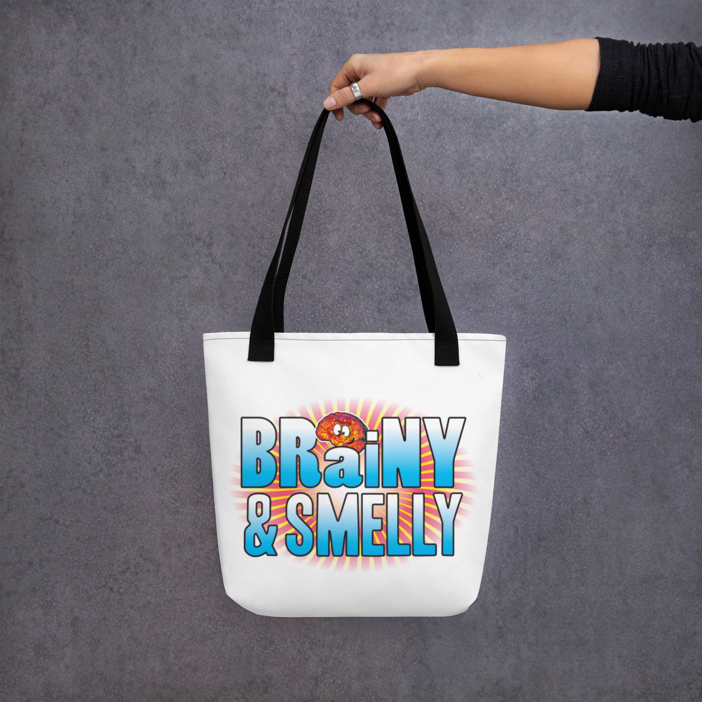 Brainy & Smelly Tote Bag
