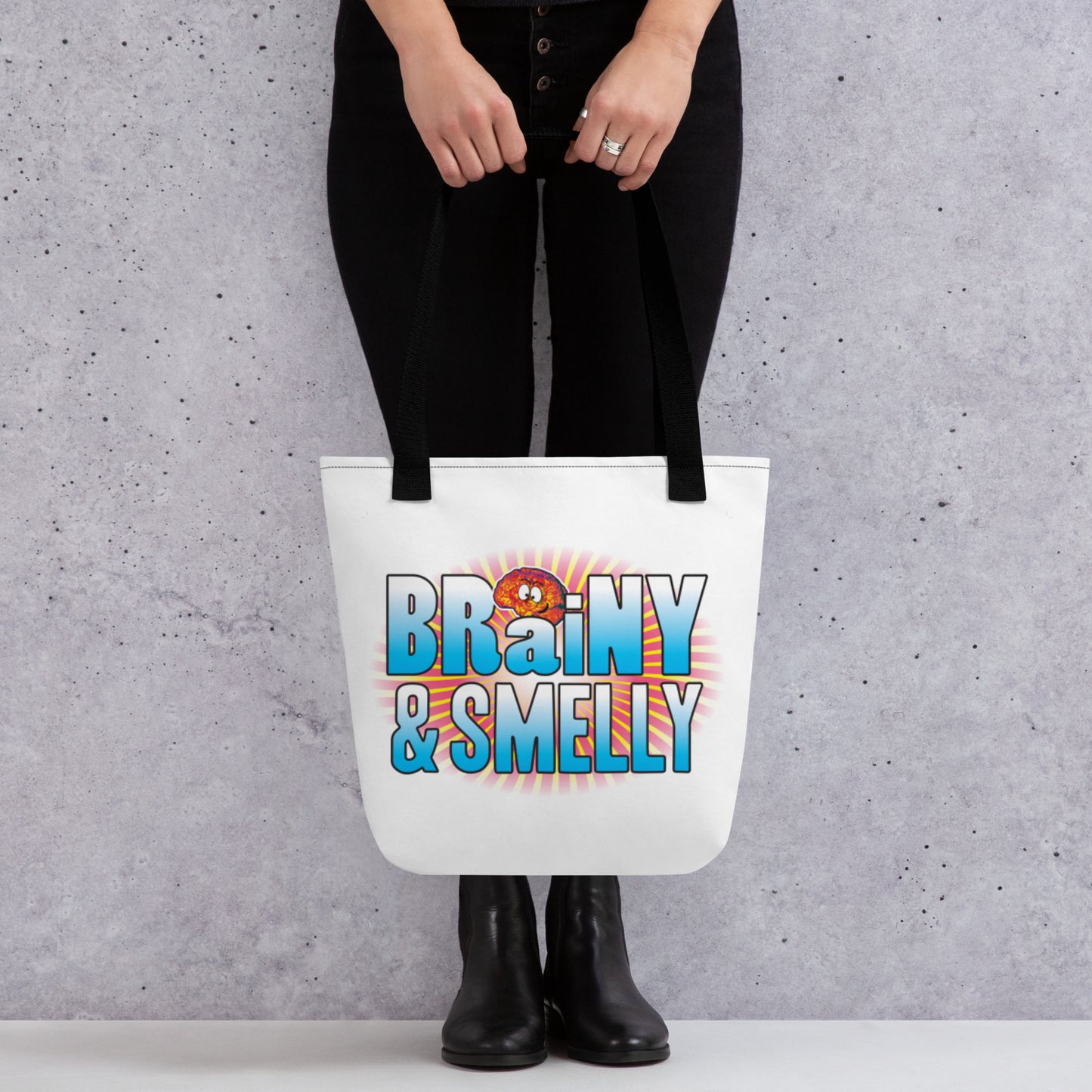 Brainy & Smelly Tote Bag