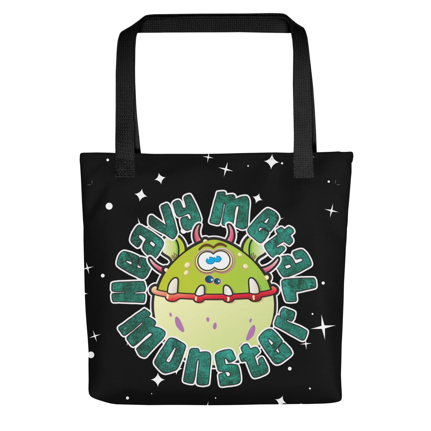 Heavy Metal Monster Tote Bag
