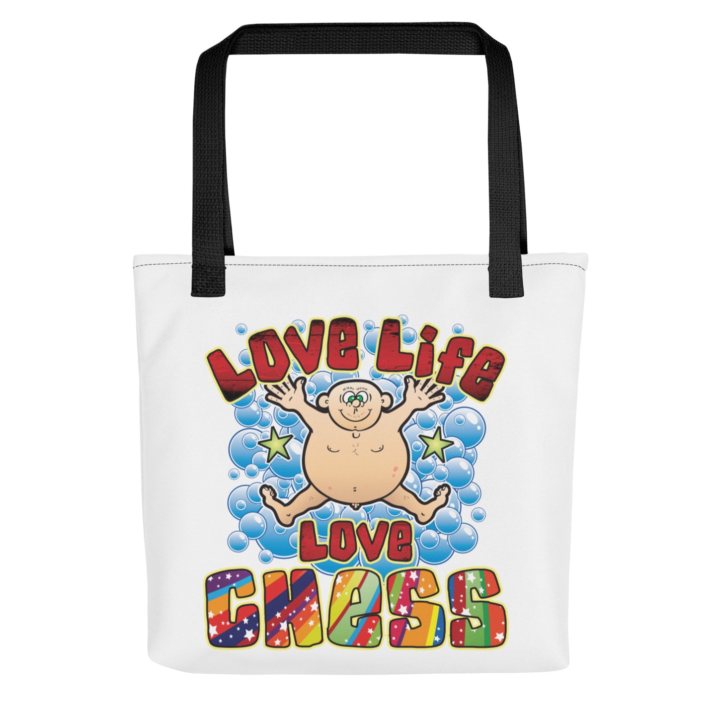 Love Chess Tote Bag