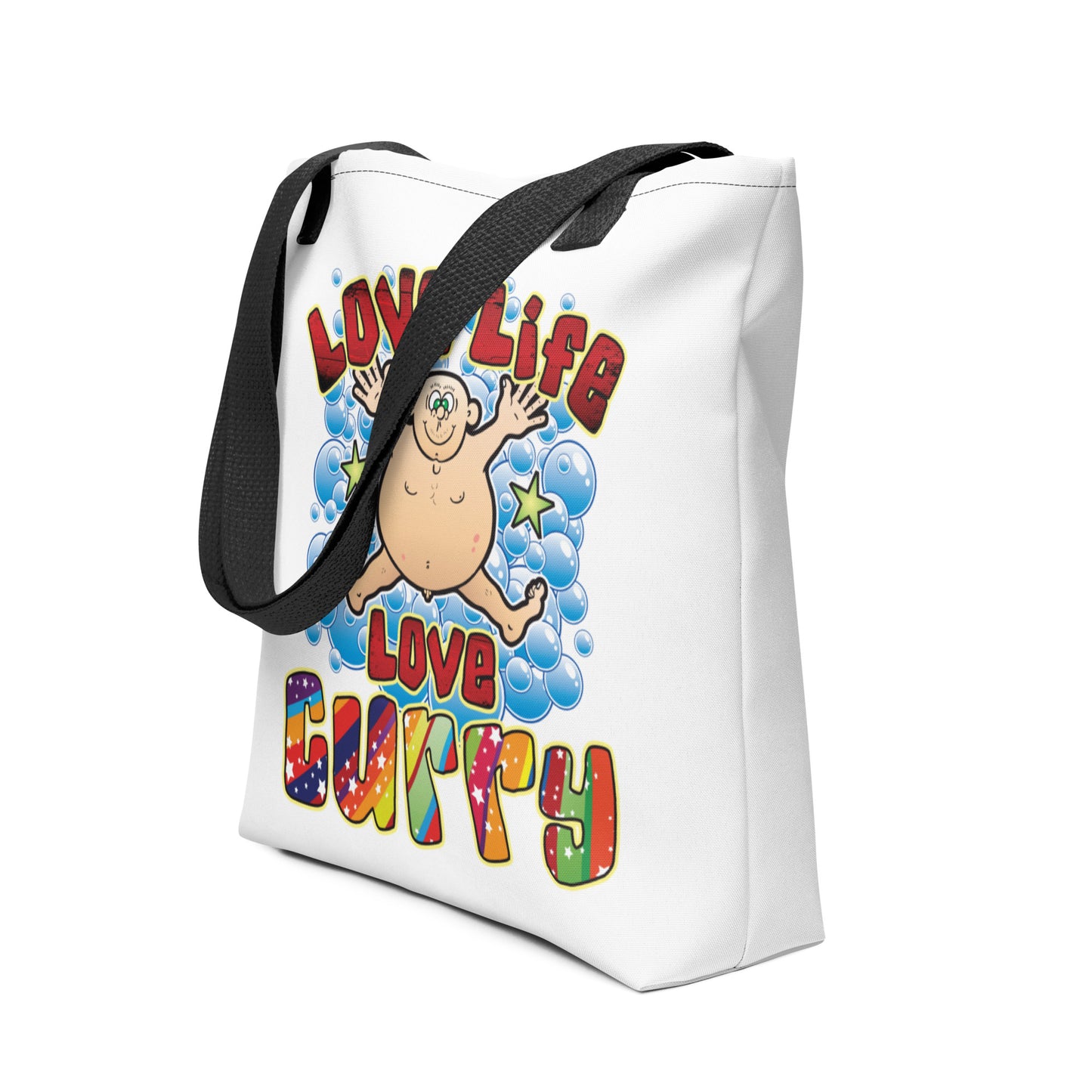 Love Curry Tote Bag