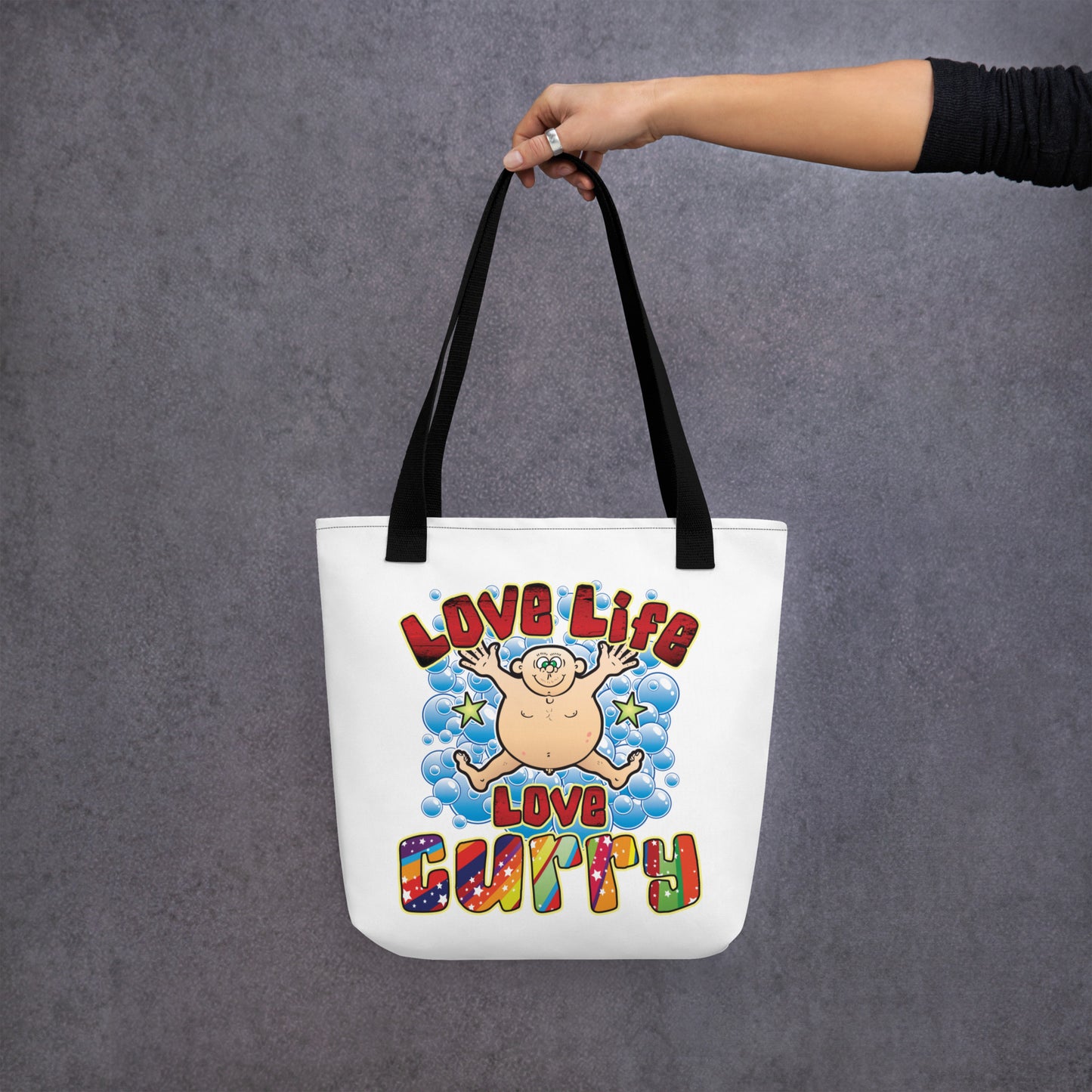 Love Curry Tote Bag