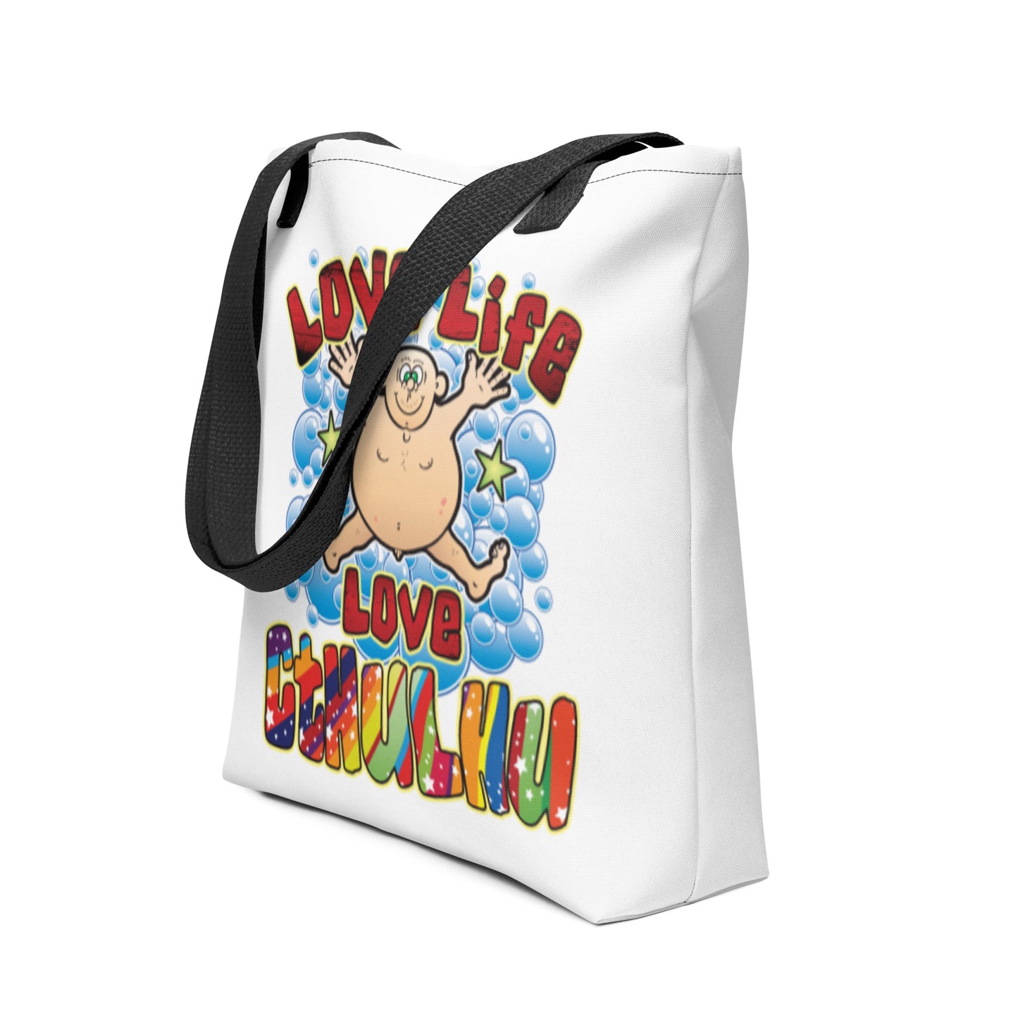 Love Cthulhu Tote Bag