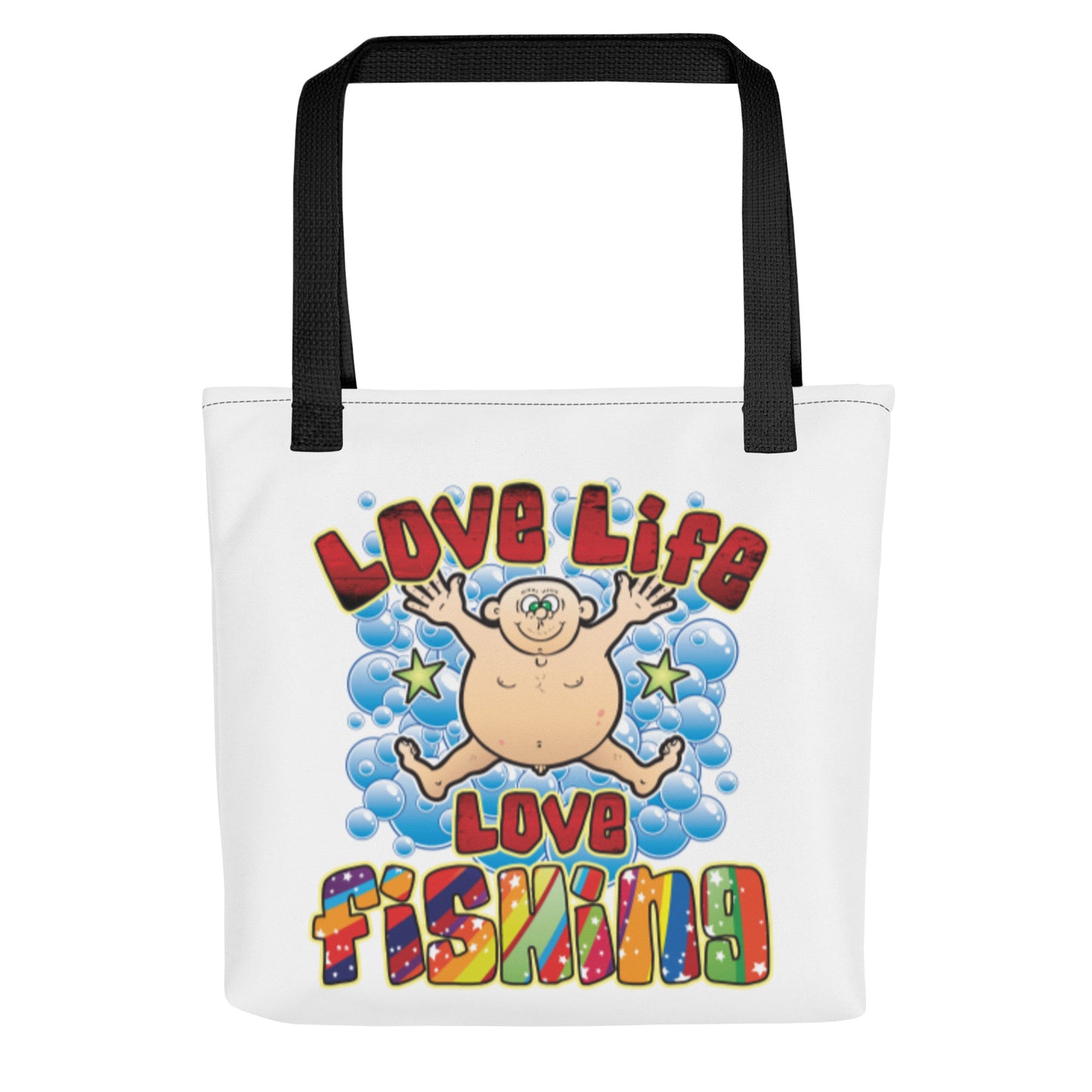 Love Fishing Tote Bag