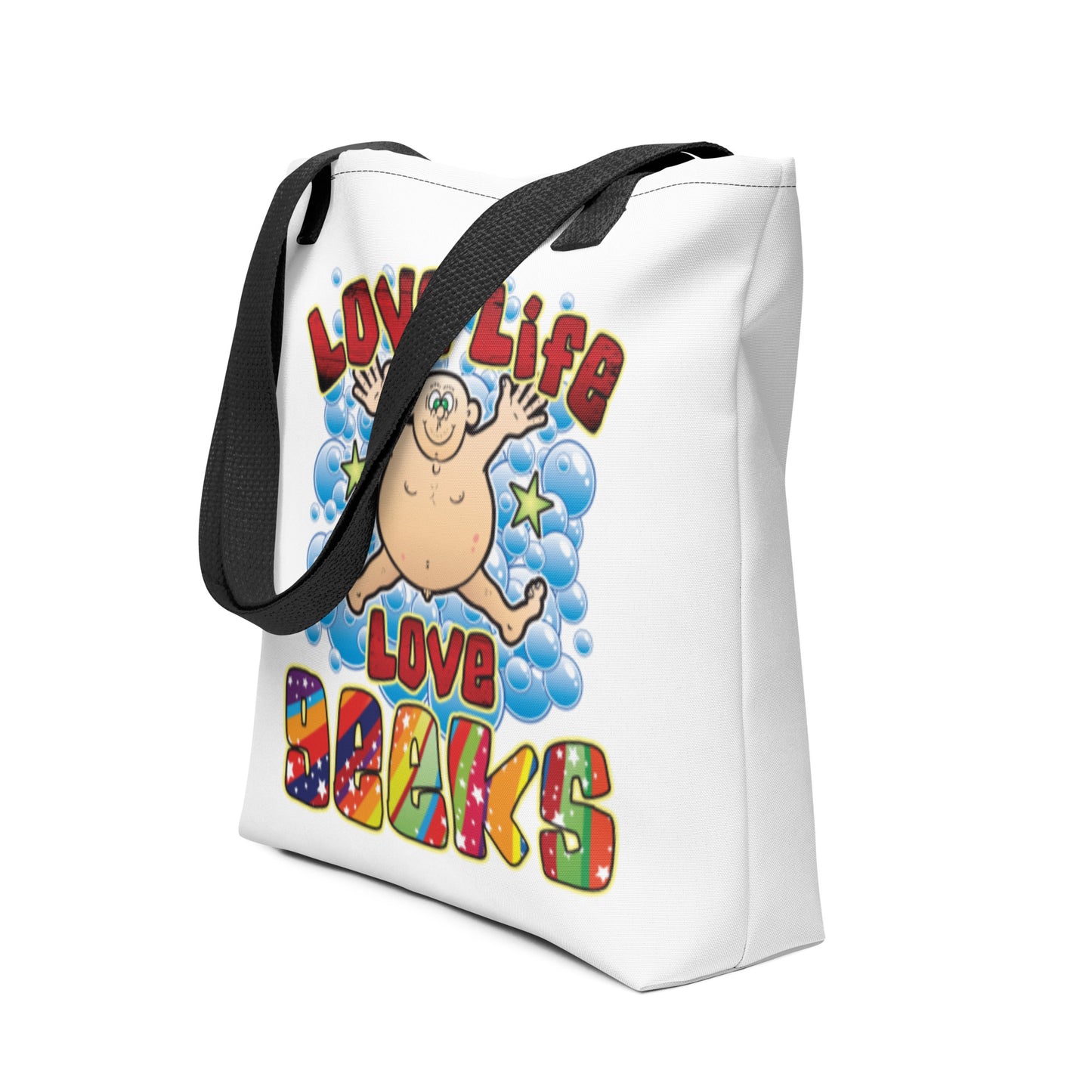 Love Geeks Tote Bag