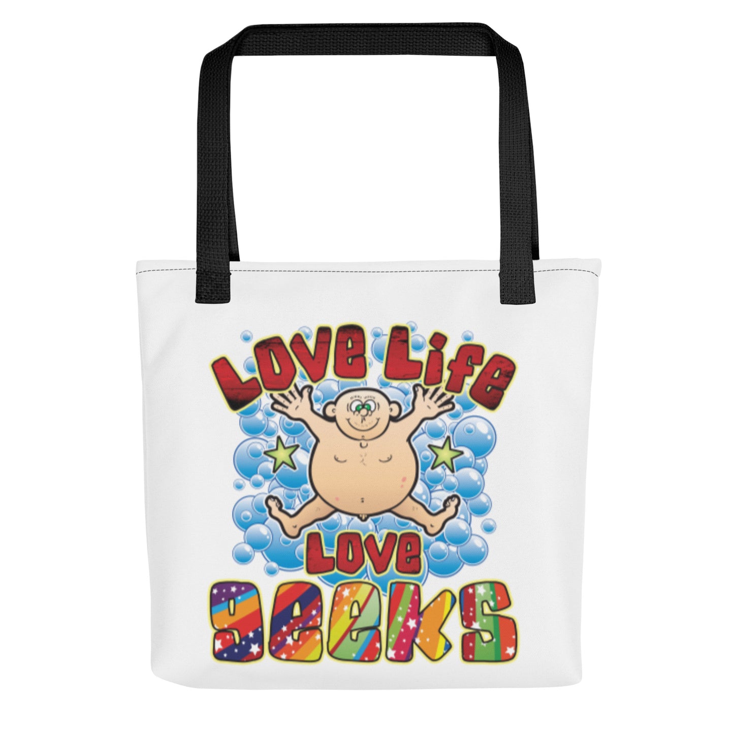 Love Geeks Tote Bag