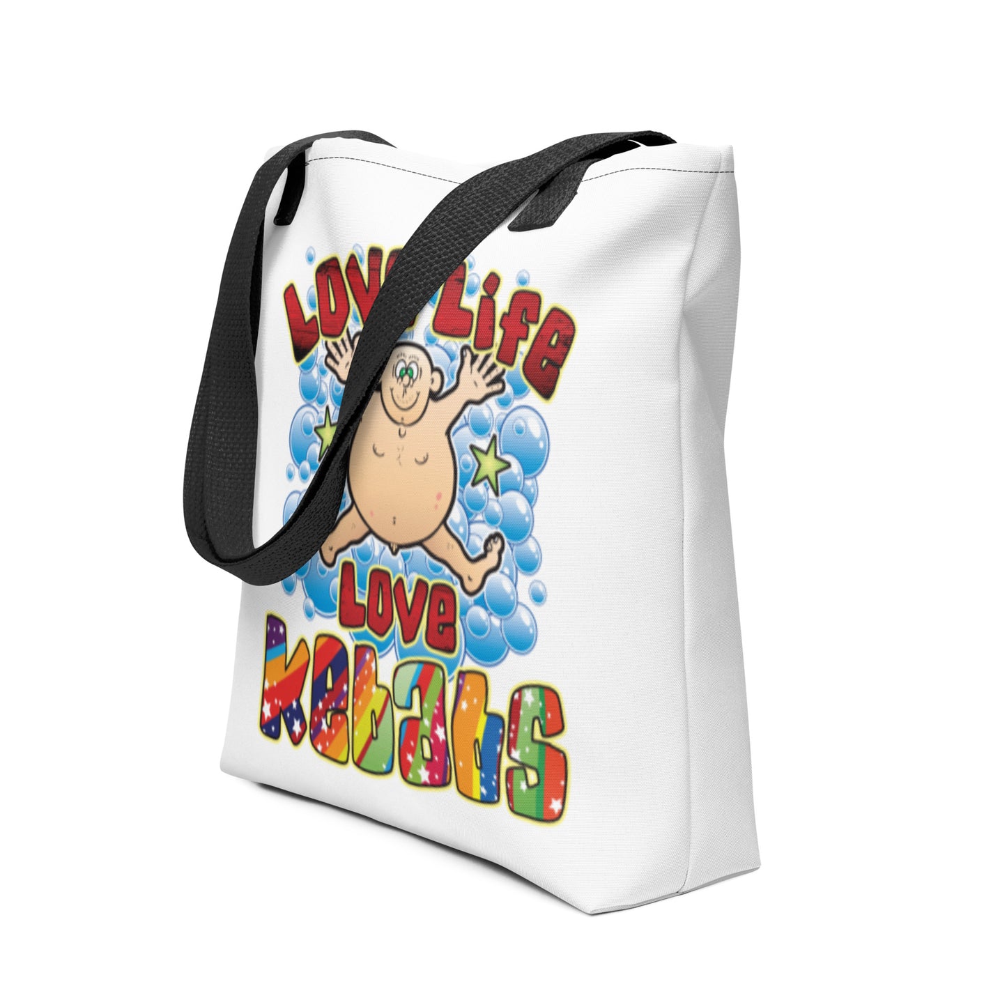 Love Kebabs Tote Bag
