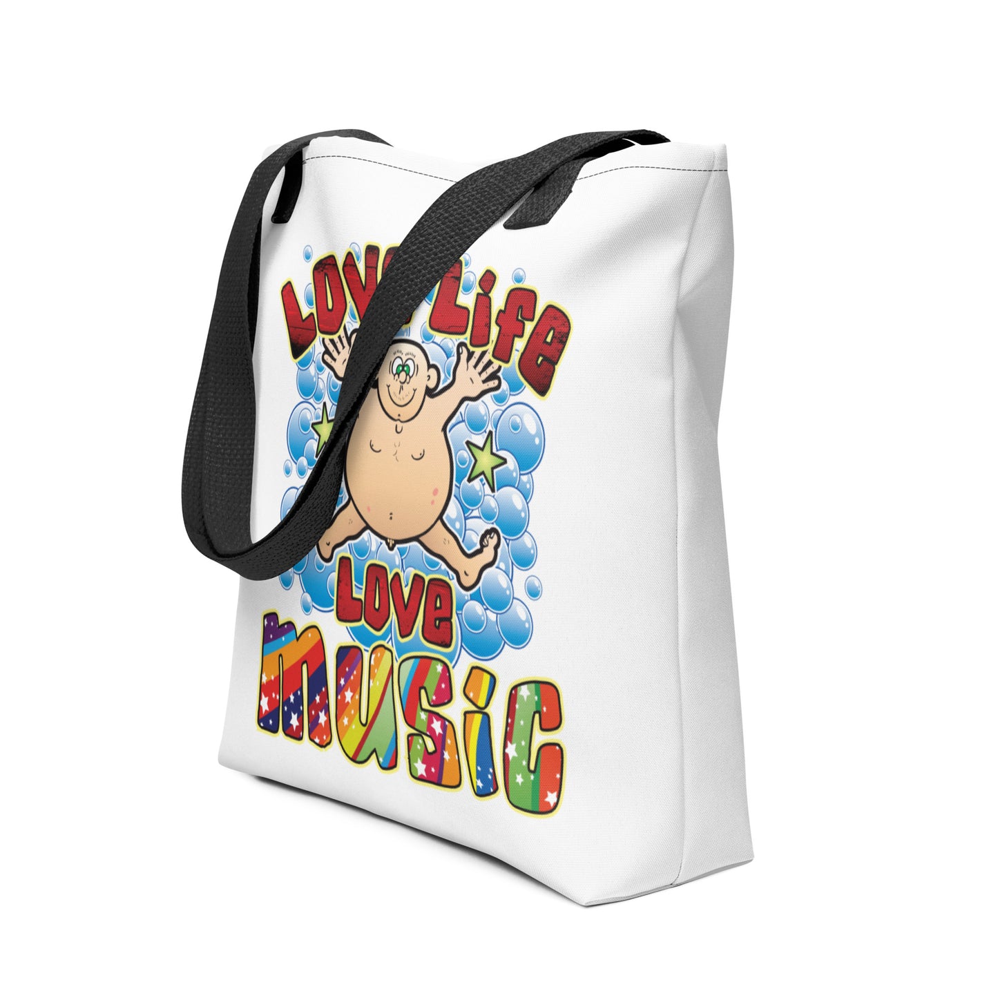 Love Music Tote Bag