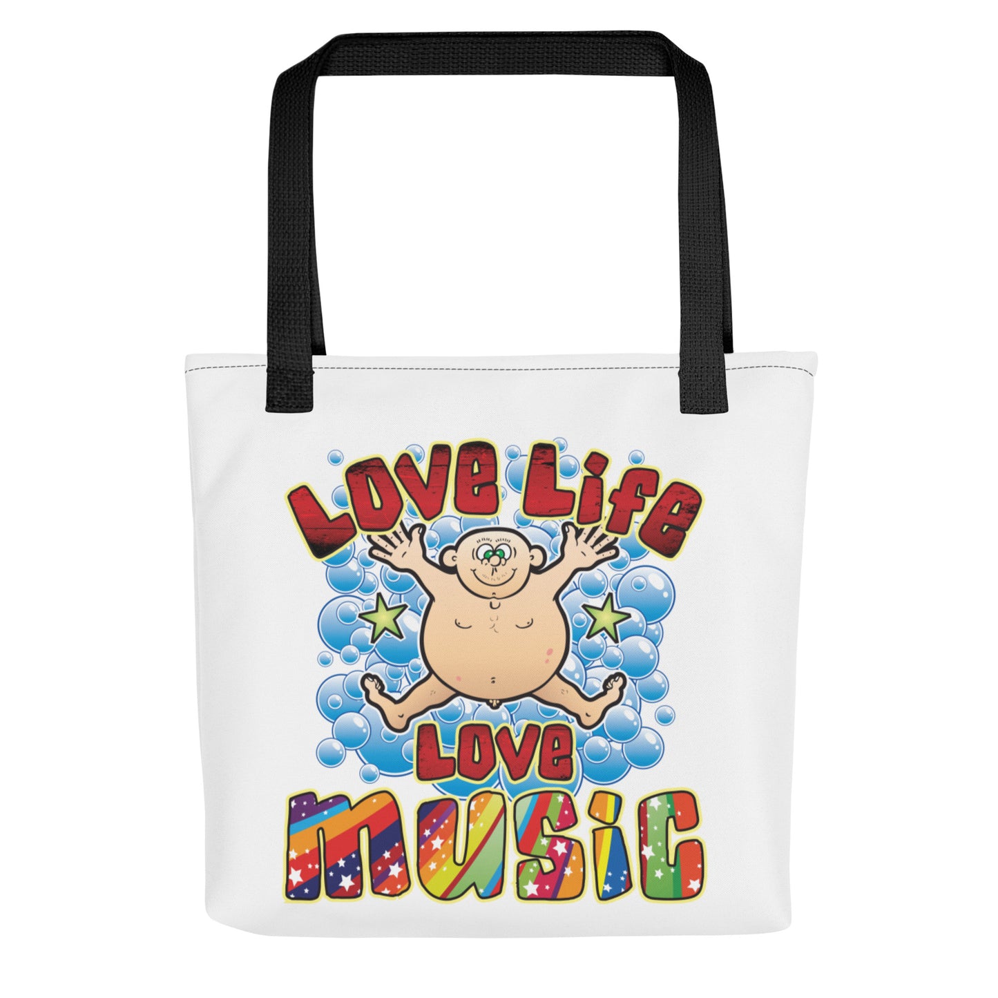 Love Music Tote Bag