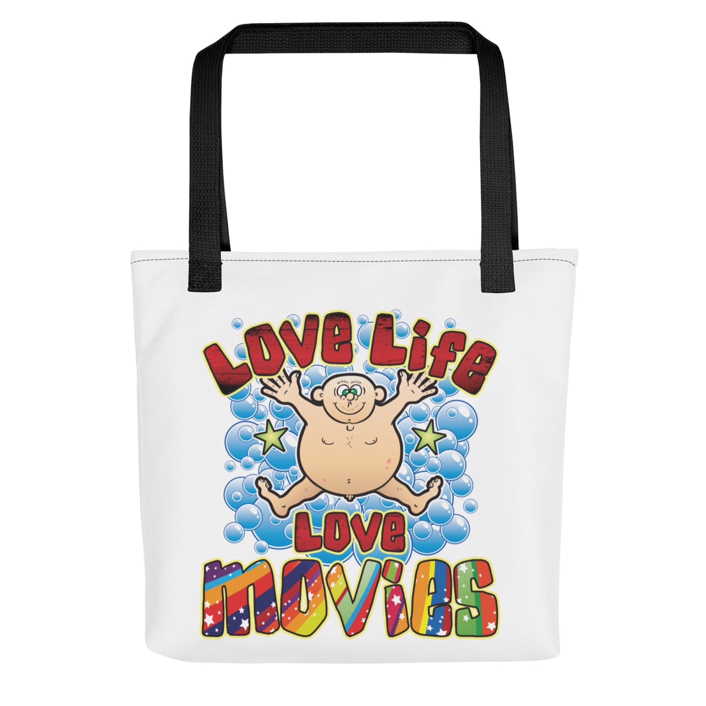 Love Movies Tote Bag
