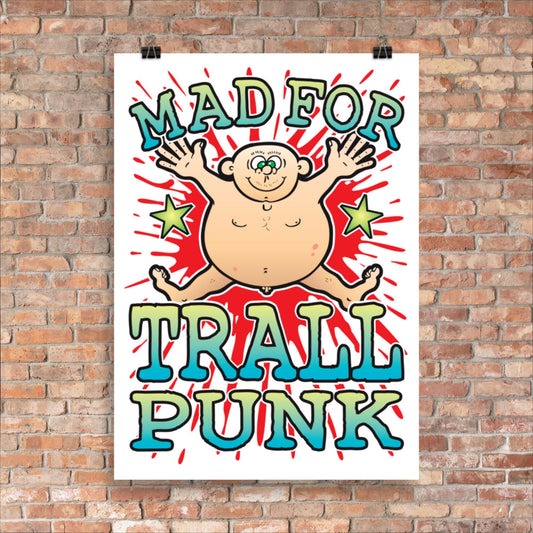 Trall Punk 50x70cm Wall Art / Mad For Music Poster