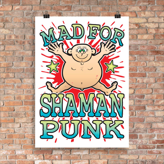 Shaman Punk 50x70cm Wall Art / Mad For Music Poster