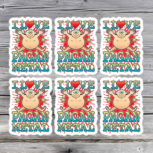 Pagan Metal Vinyl Kiss-Cut Stickers