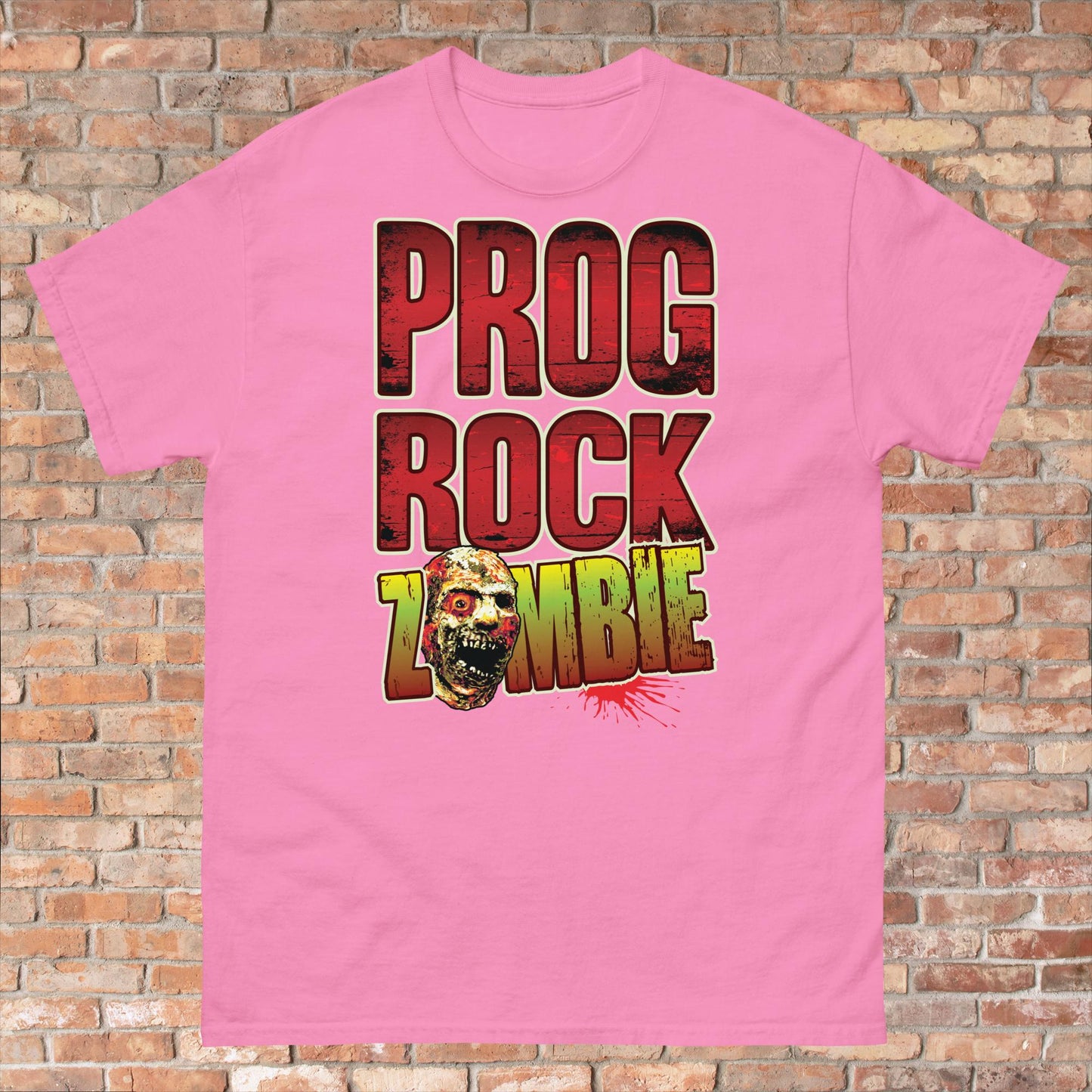 Prog Rock Zombie Cotton T-Shirt