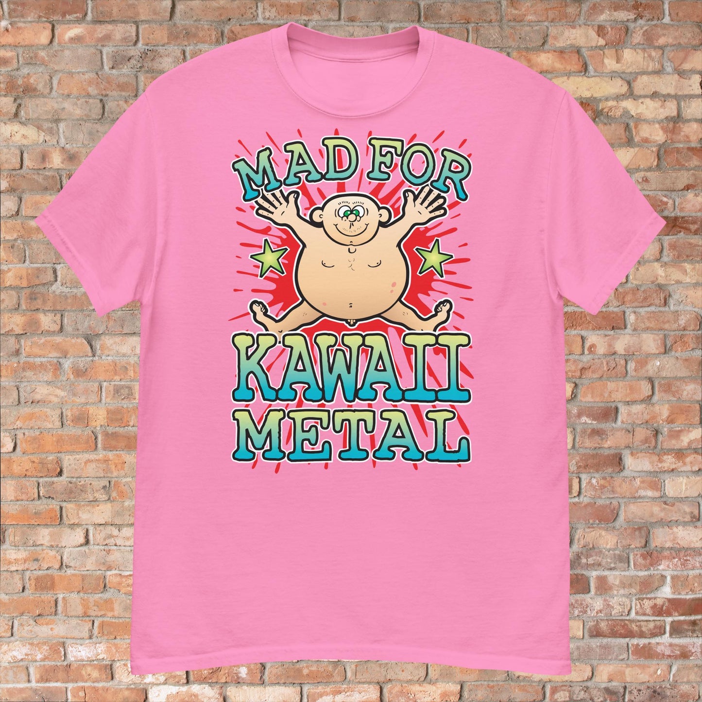 Kawaii Metal Cotton T-Shirt
