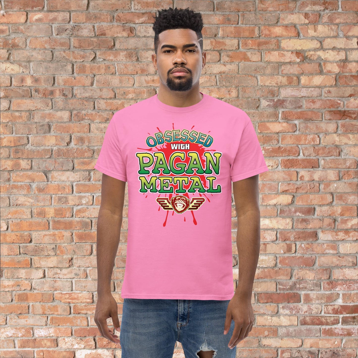 Pagan Metal Obsessed Cotton T-Shirt