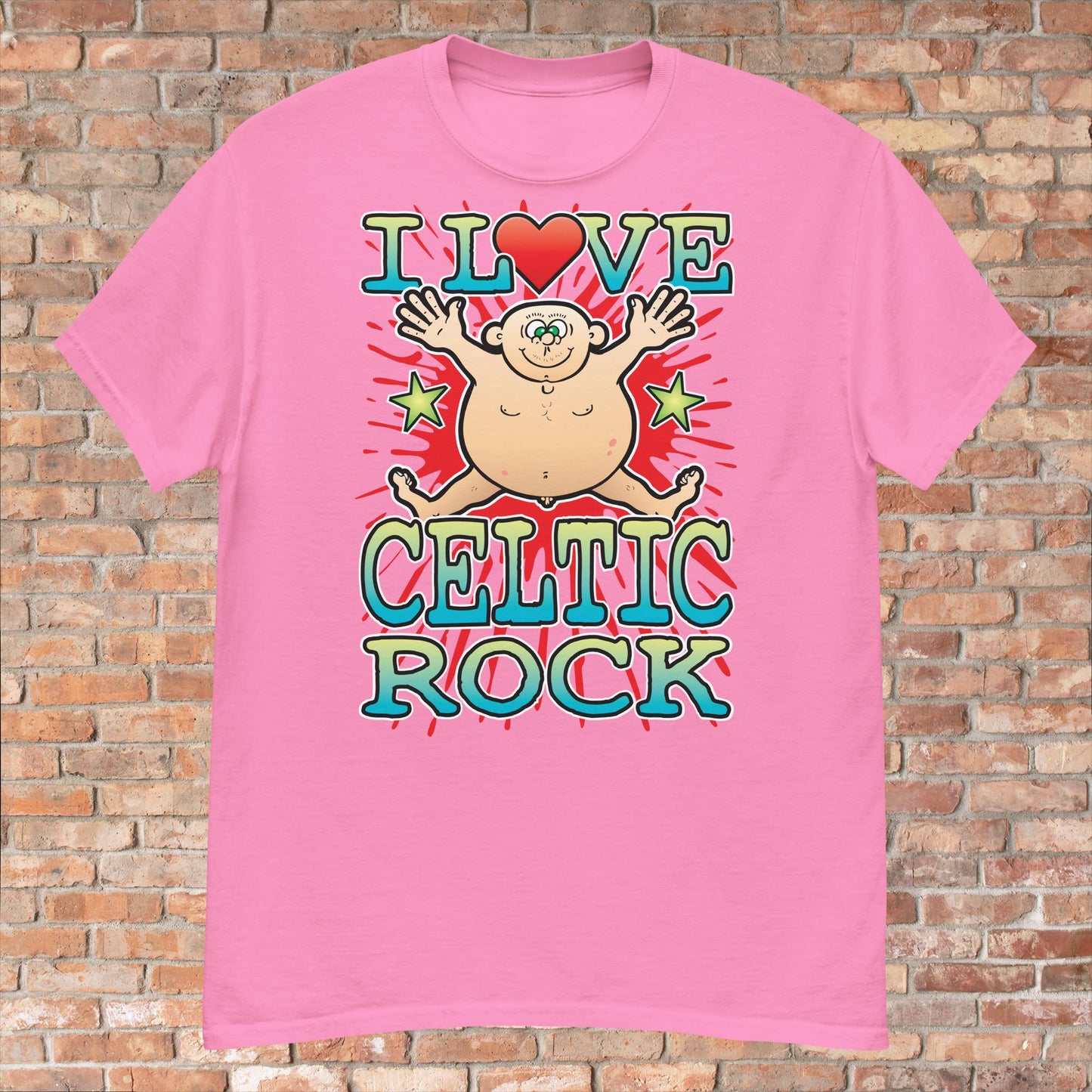 Celtic Rock Cotton Love Music T-Shirt