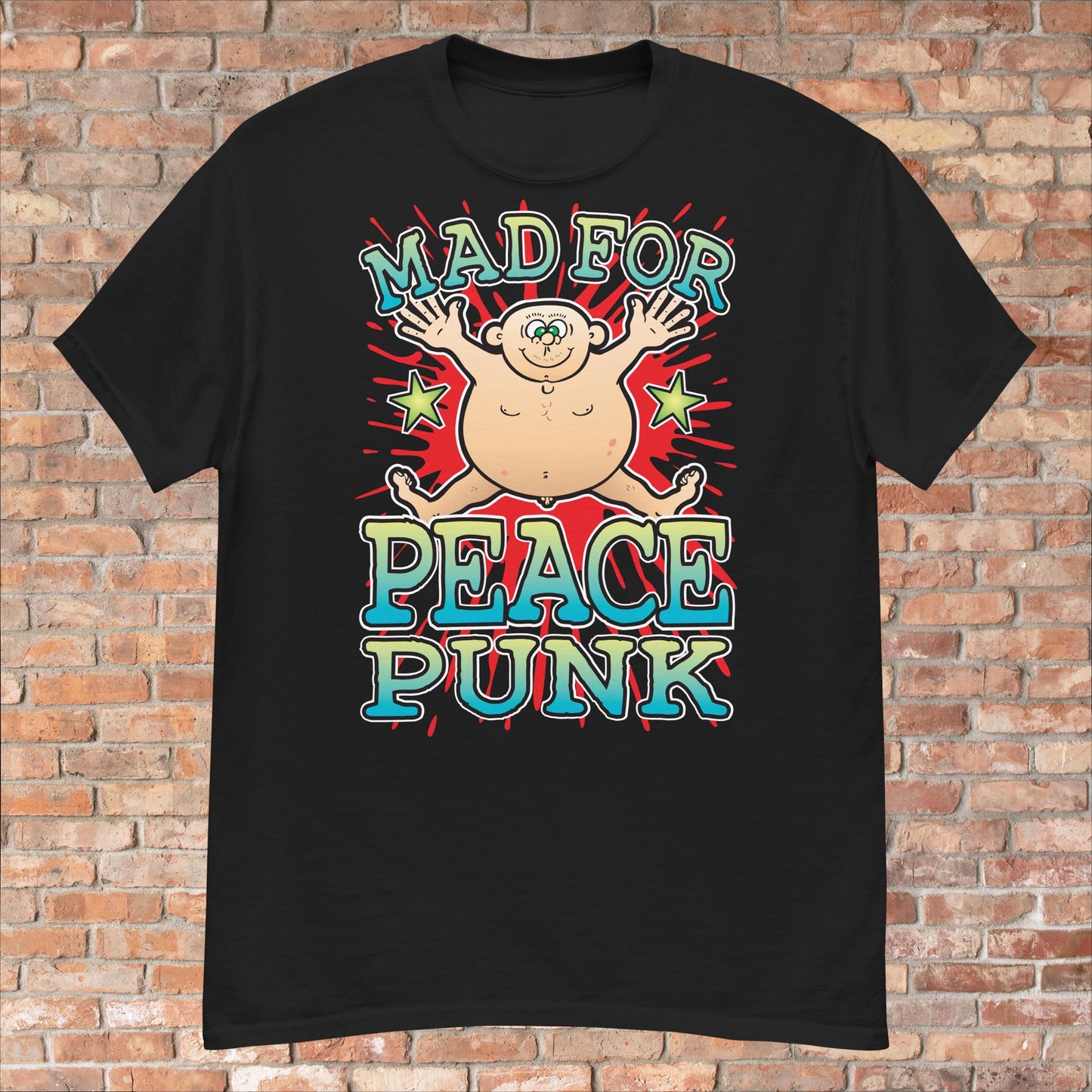 Peace Punk Cotton T-Shirt