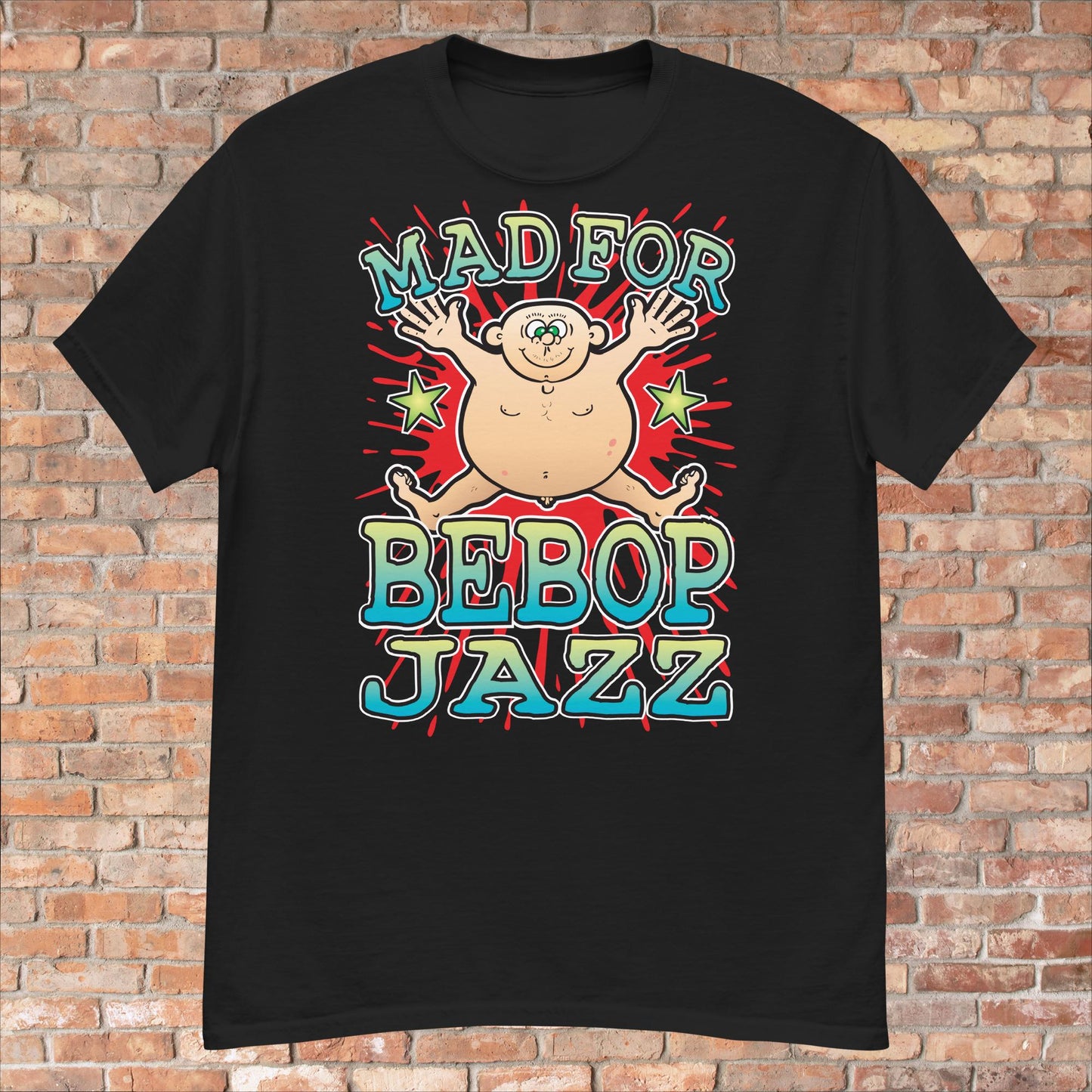 Bebop Jazz Cotton T-Shirt