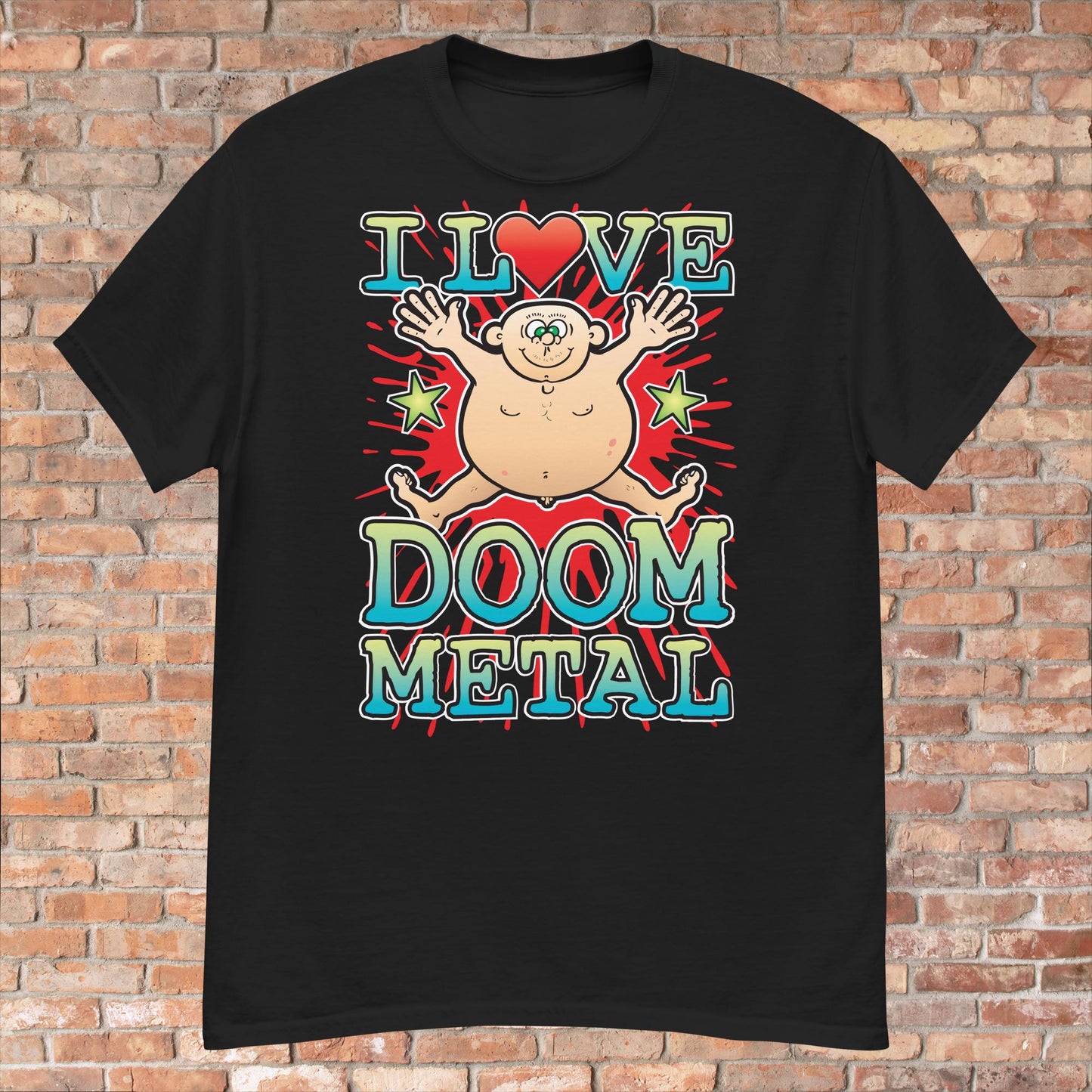 Doom Metal Cotton Love Music T-Shirt