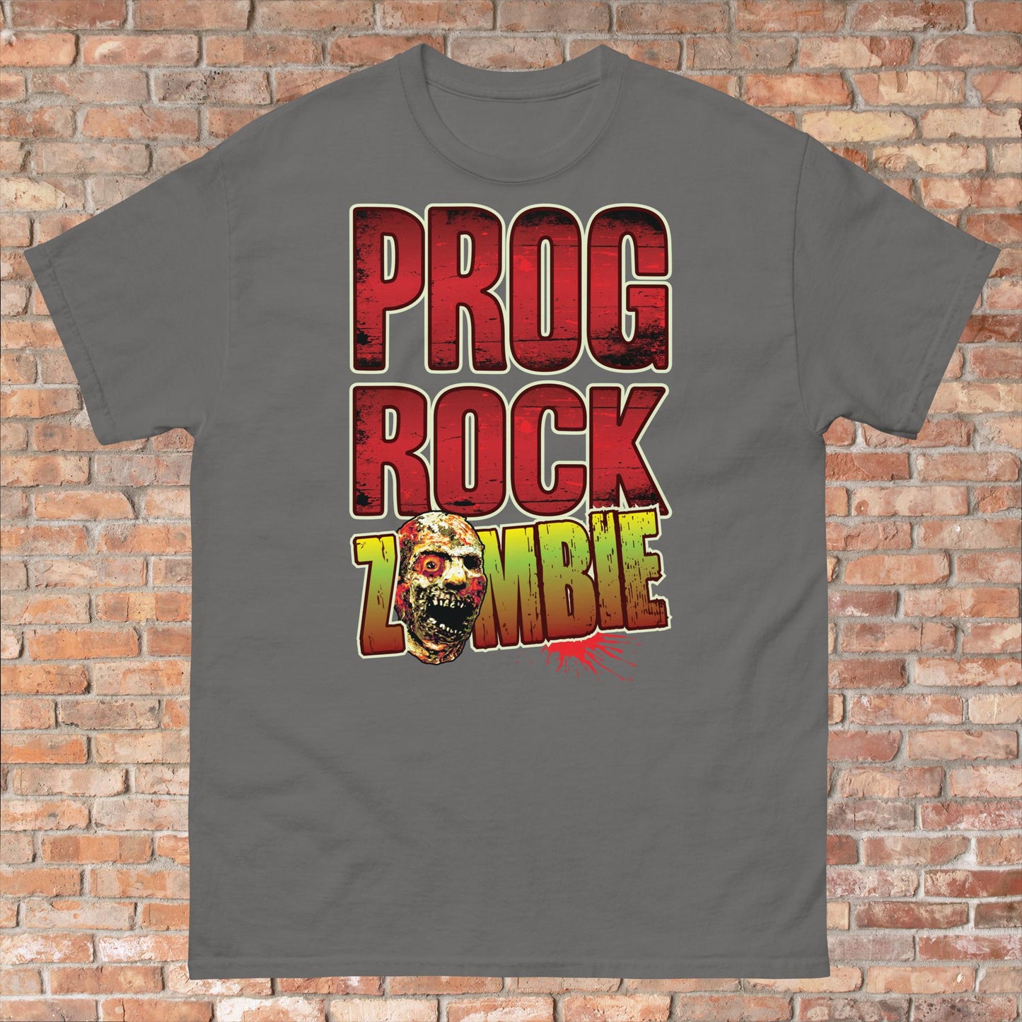 Prog Rock Zombie Cotton T-Shirt