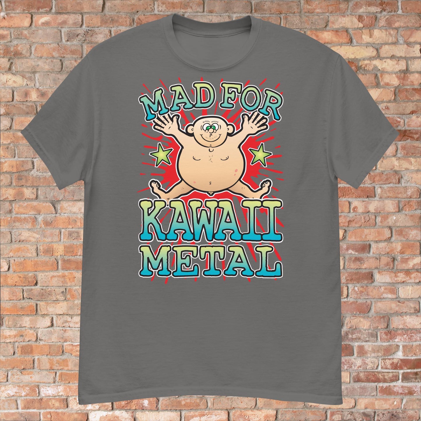 Kawaii Metal Cotton T-Shirt
