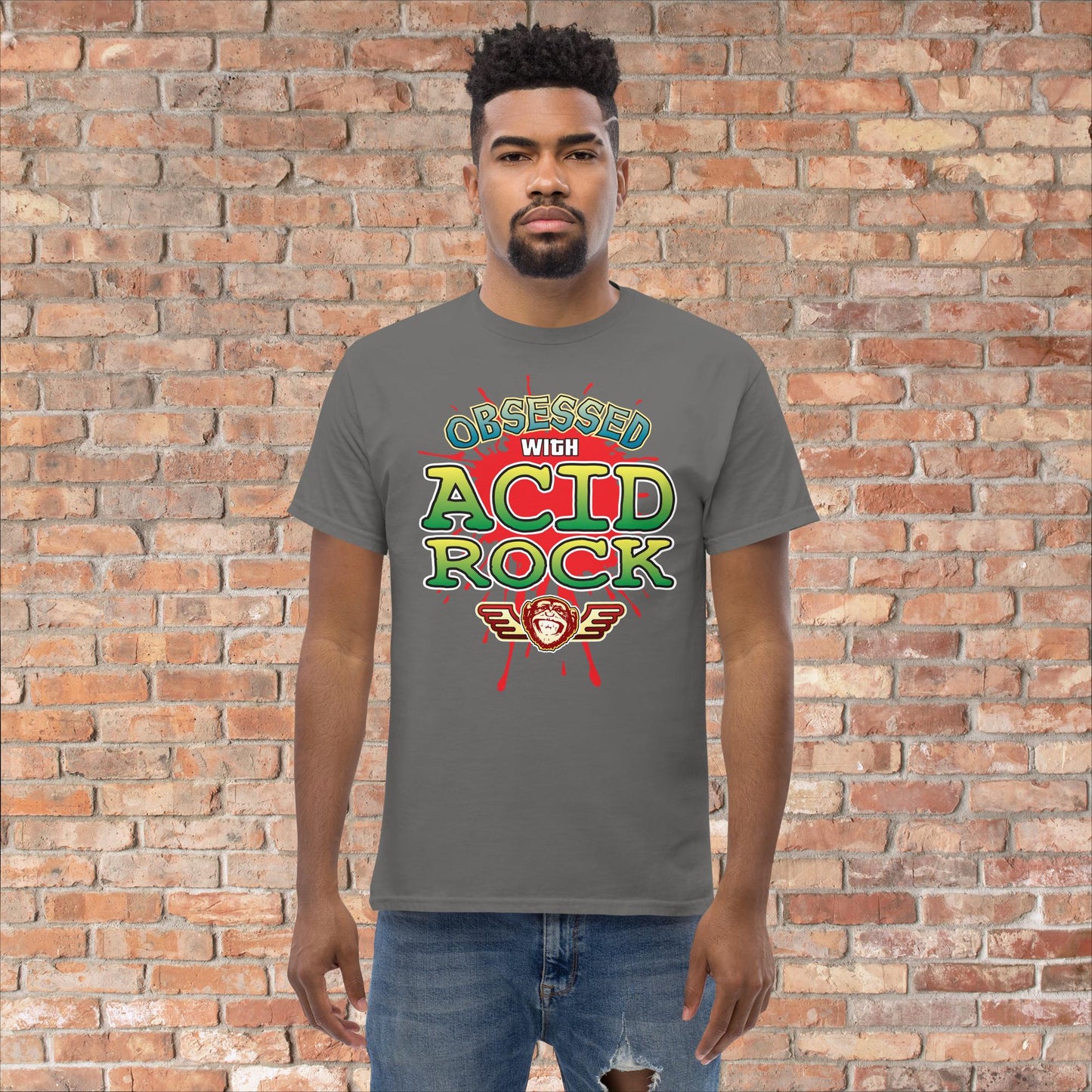Acid Rock Obsessed Cotton T-Shirt