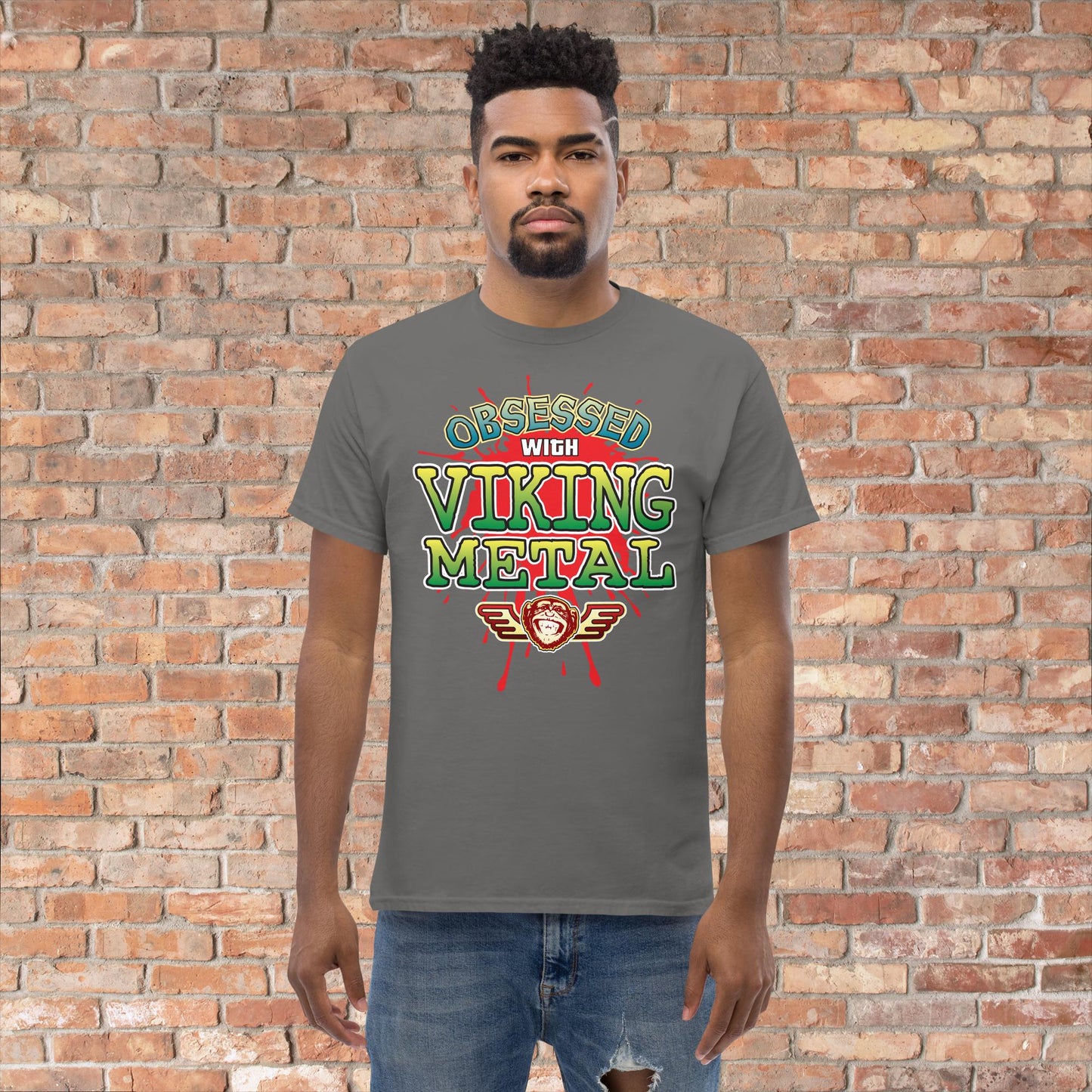Viking Metal Obsessed Cotton T-Shirt