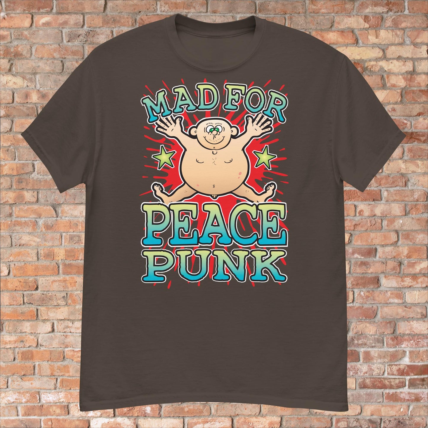 Peace Punk Cotton T-Shirt