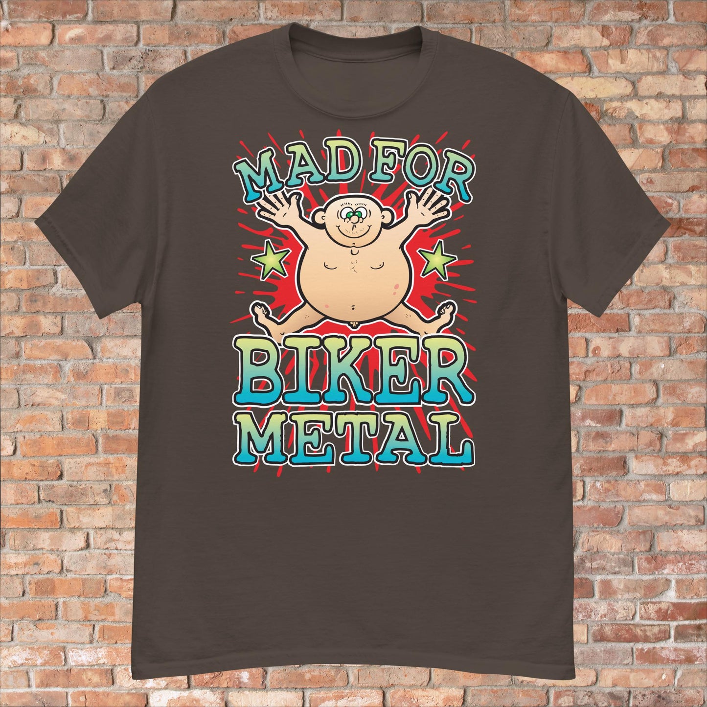 Biker Metal Cotton T-Shirt