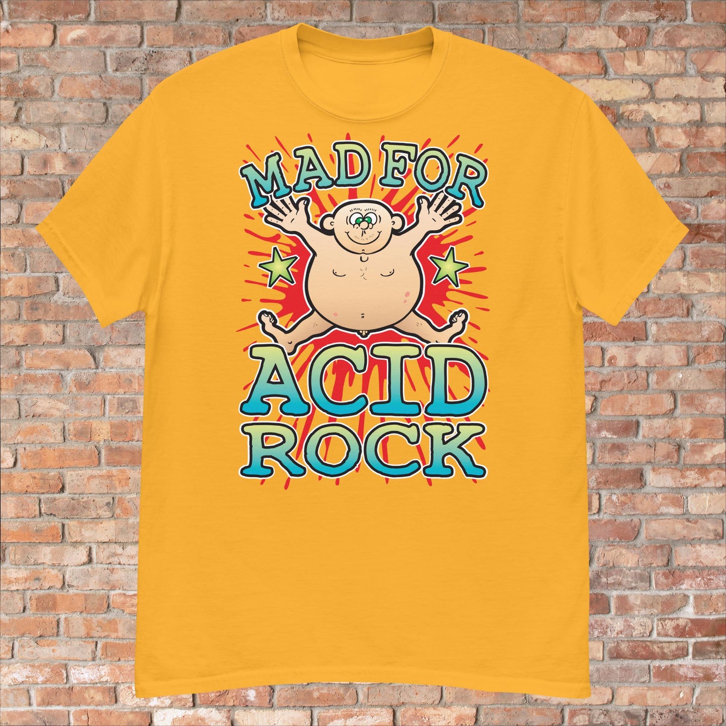 Acid Rock Cotton T-Shirt