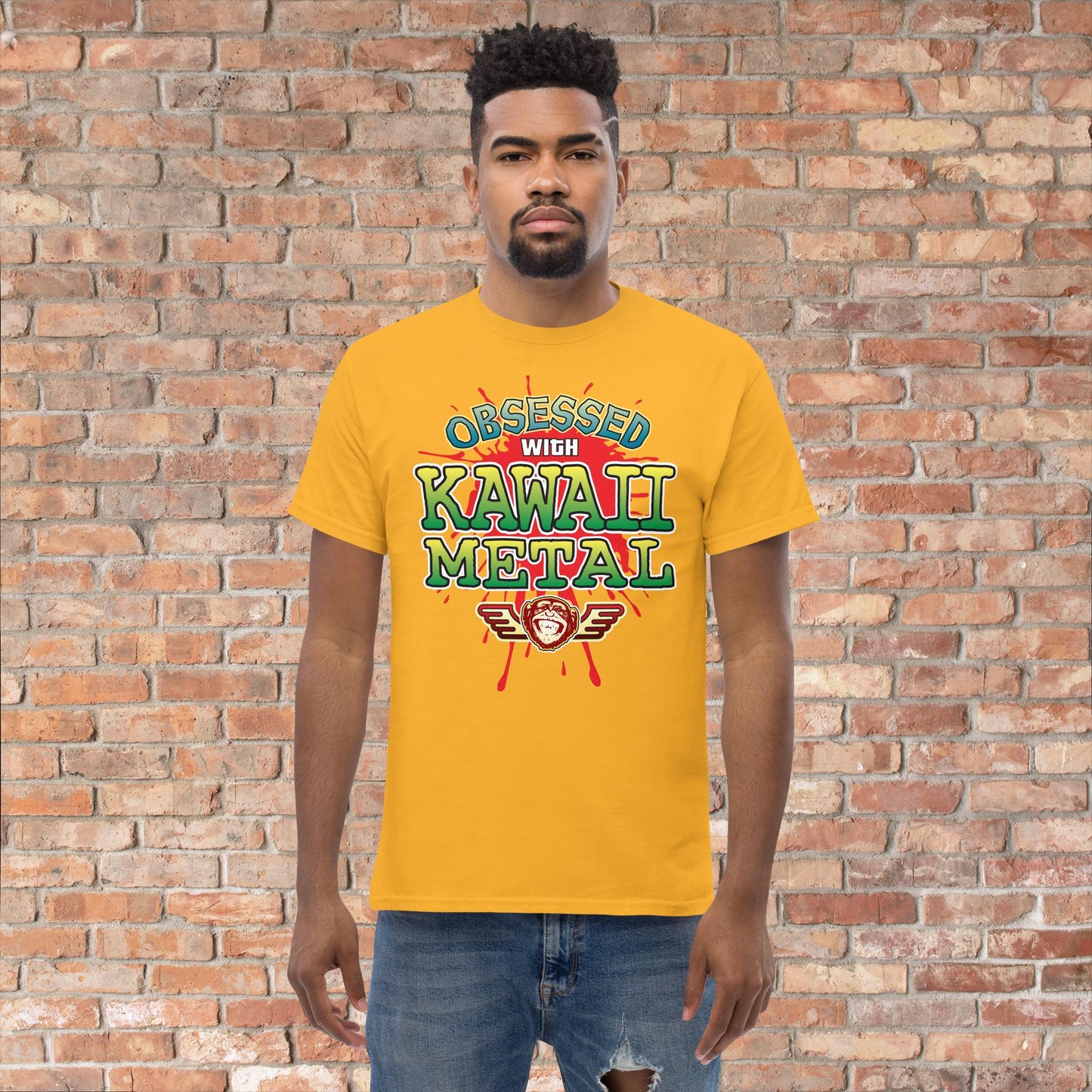 Kawaii Metal Obsessed Cotton T-Shirt
