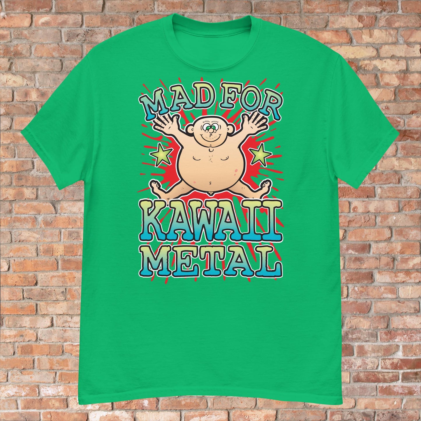Kawaii Metal Cotton T-Shirt