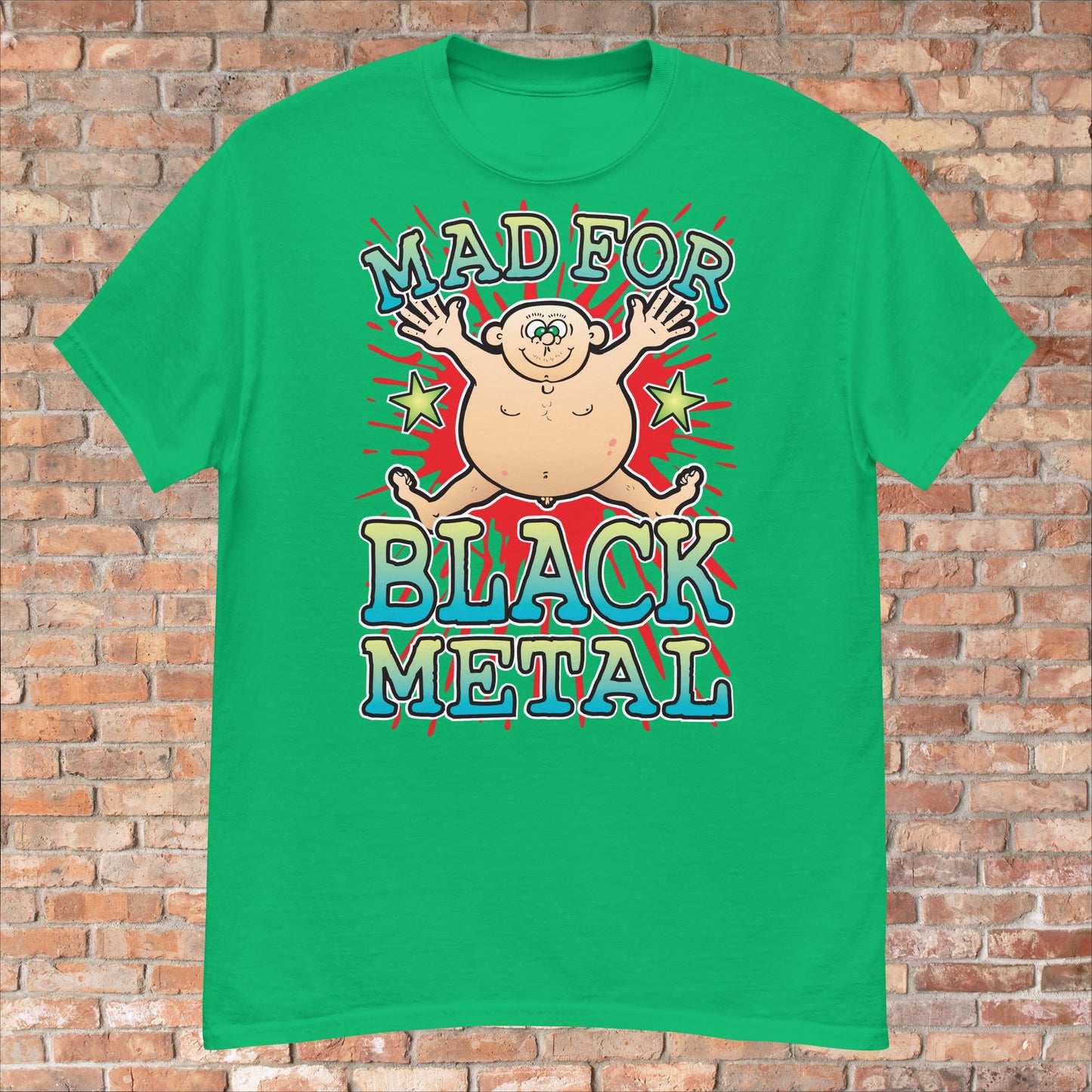 Black Metal Cotton T-Shirt